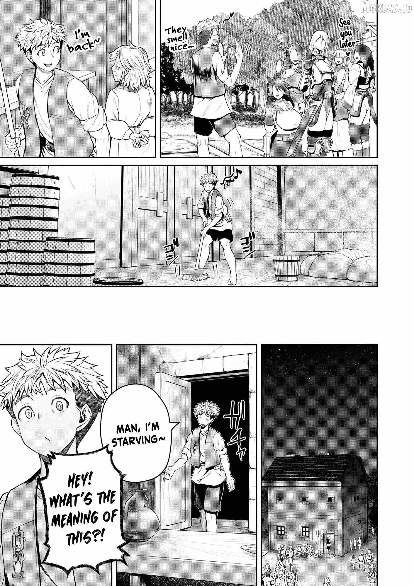 Henkyou no Ofuroya-san, Harem ni naru ~Yamaoku ni Arusabireta Onsen no Kounou ga Chiutosugite Onna Bouken-sha ni Daininkina Ken~ Chapter 9-eng-li - Page 11