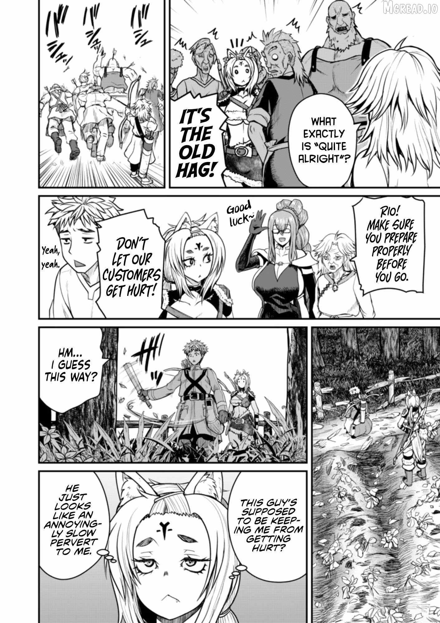 Henkyou no Ofuroya-san, Harem ni naru ~Yamaoku ni Arusabireta Onsen no Kounou ga Chiutosugite Onna Bouken-sha ni Daininkina Ken~ Chapter 6-eng-li - Page 12
