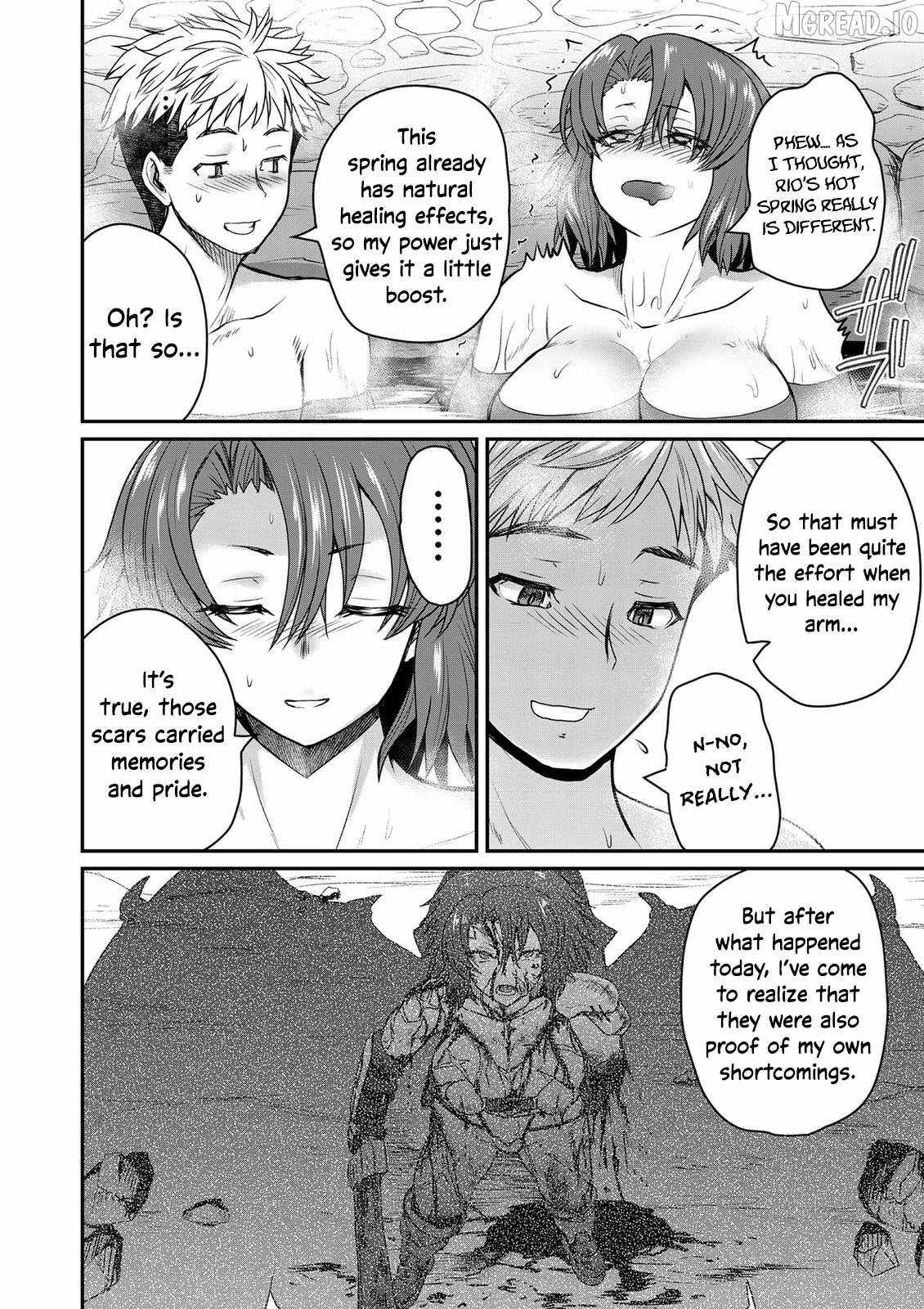 Henkyou no Ofuroya-san, Harem ni naru ~Yamaoku ni Arusabireta Onsen no Kounou ga Chiutosugite Onna Bouken-sha ni Daininkina Ken~ Chapter 3-eng-li - Page 10