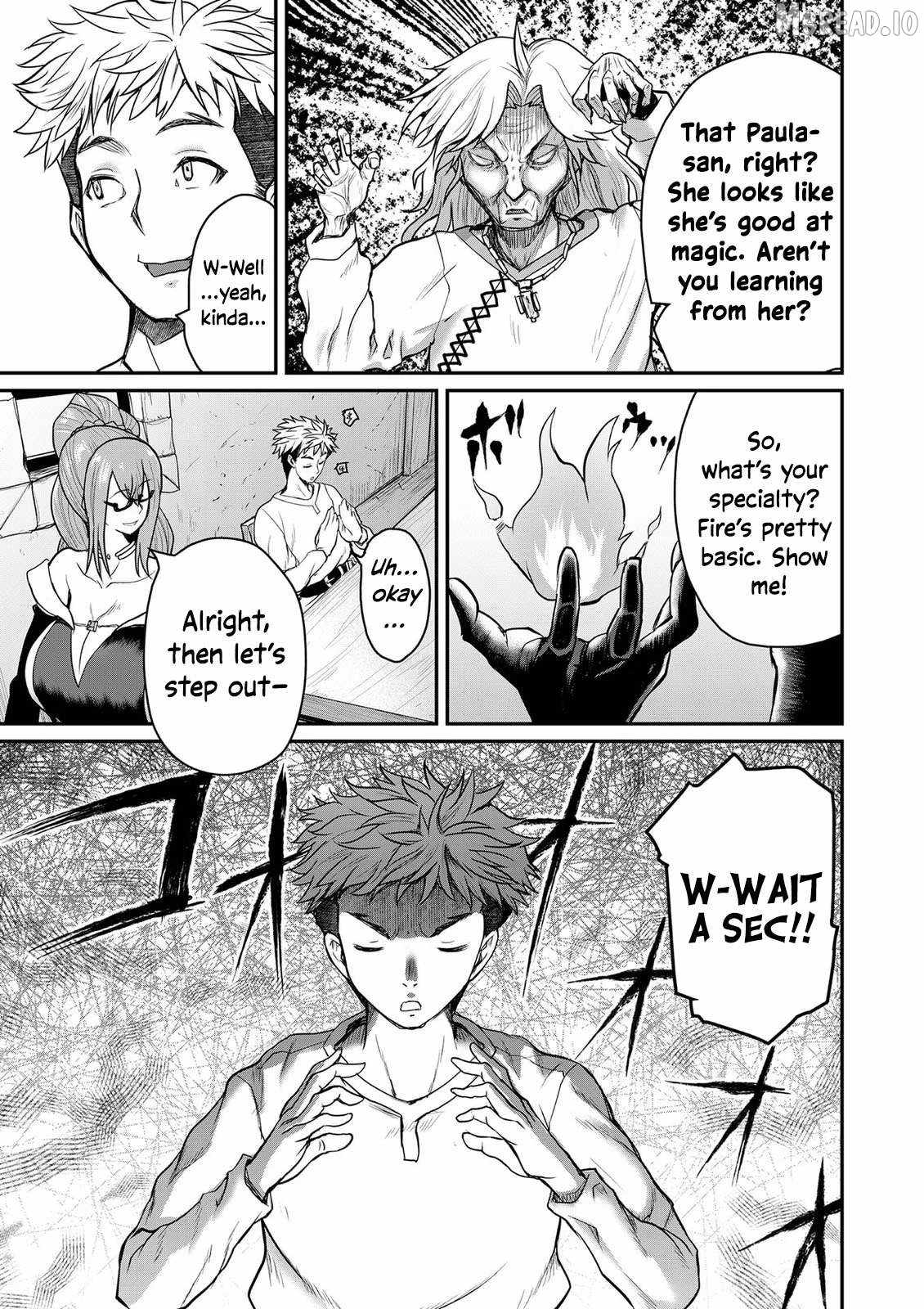 Henkyou no Ofuroya-san, Harem ni naru ~Yamaoku ni Arusabireta Onsen no Kounou ga Chiutosugite Onna Bouken-sha ni Daininkina Ken~ Chapter 4-eng-li - Page 9