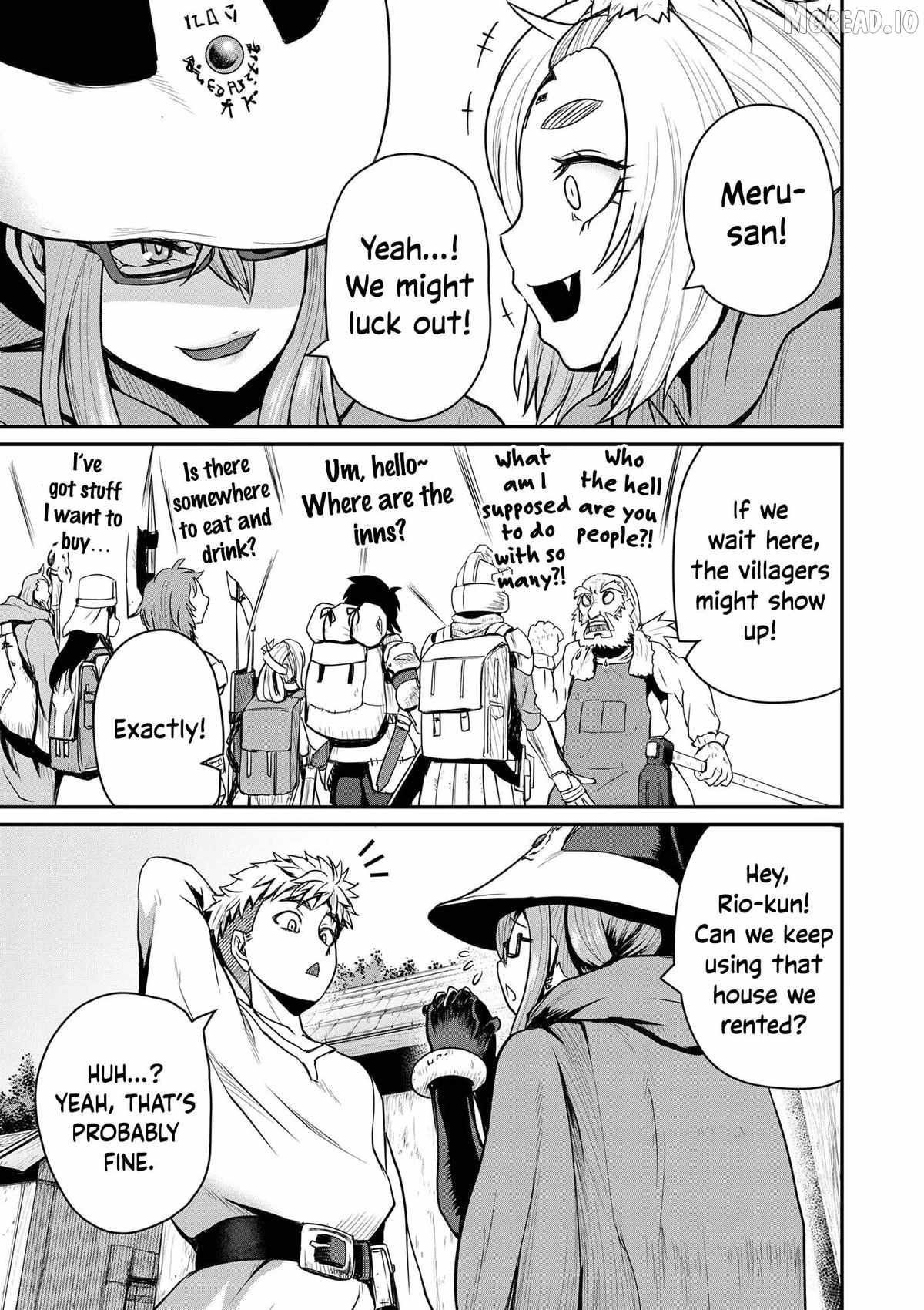 Henkyou no Ofuroya-san, Harem ni naru ~Yamaoku ni Arusabireta Onsen no Kounou ga Chiutosugite Onna Bouken-sha ni Daininkina Ken~ Chapter 8-eng-li - Page 25