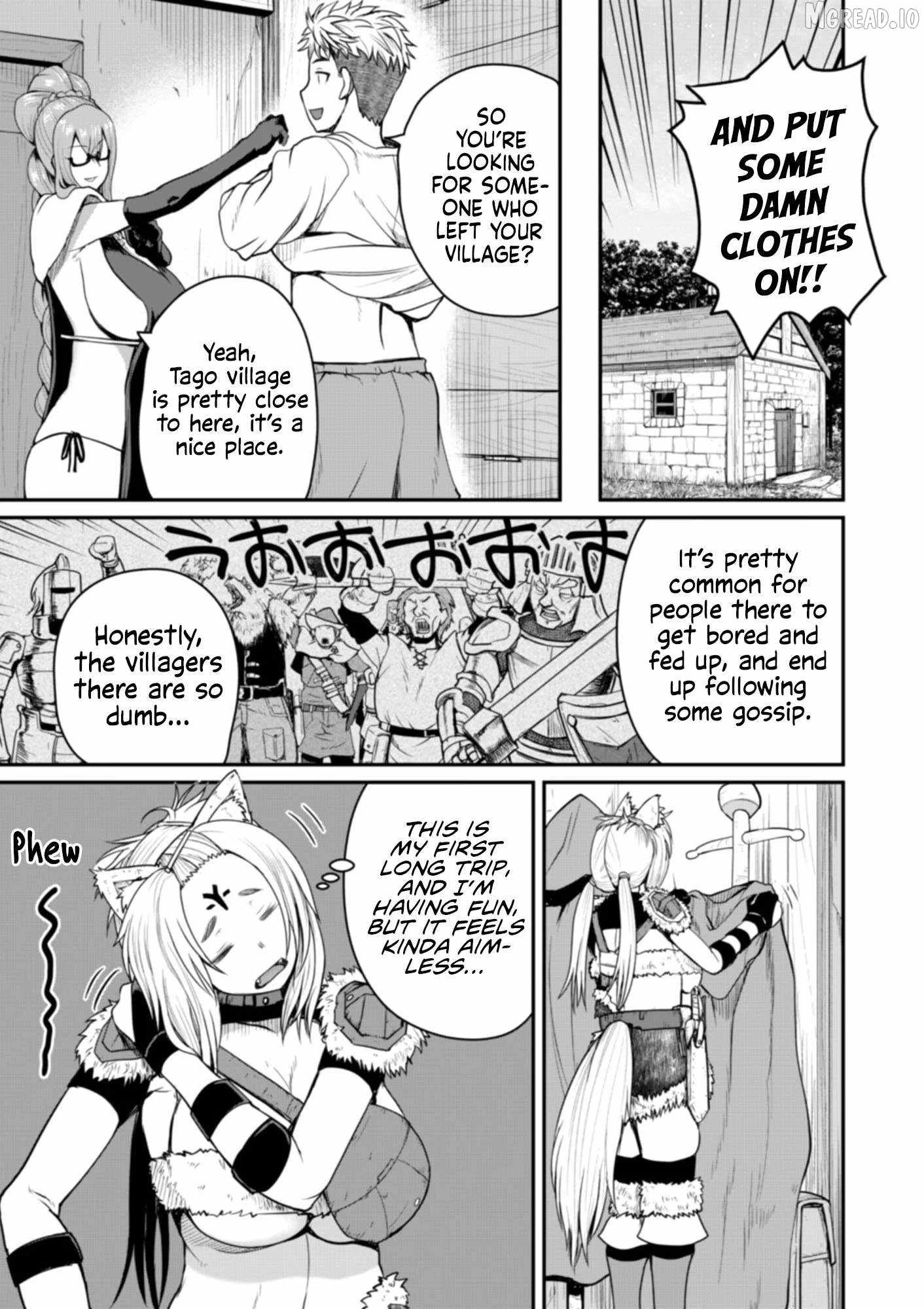 Henkyou no Ofuroya-san, Harem ni naru ~Yamaoku ni Arusabireta Onsen no Kounou ga Chiutosugite Onna Bouken-sha ni Daininkina Ken~ Chapter 6-eng-li - Page 9