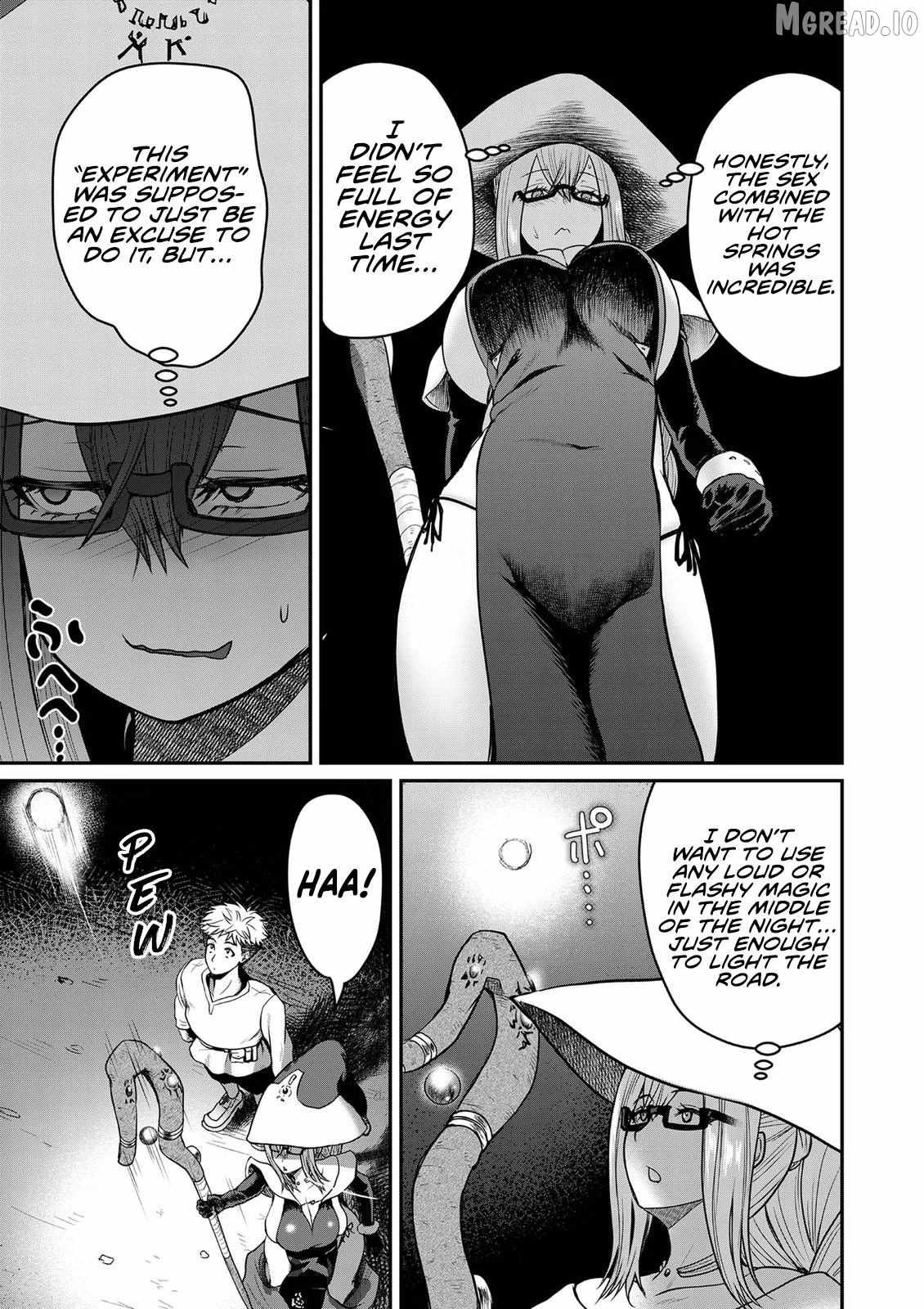 Henkyou no Ofuroya-san, Harem ni naru ~Yamaoku ni Arusabireta Onsen no Kounou ga Chiutosugite Onna Bouken-sha ni Daininkina Ken~ Chapter 5-eng-li - Page 13