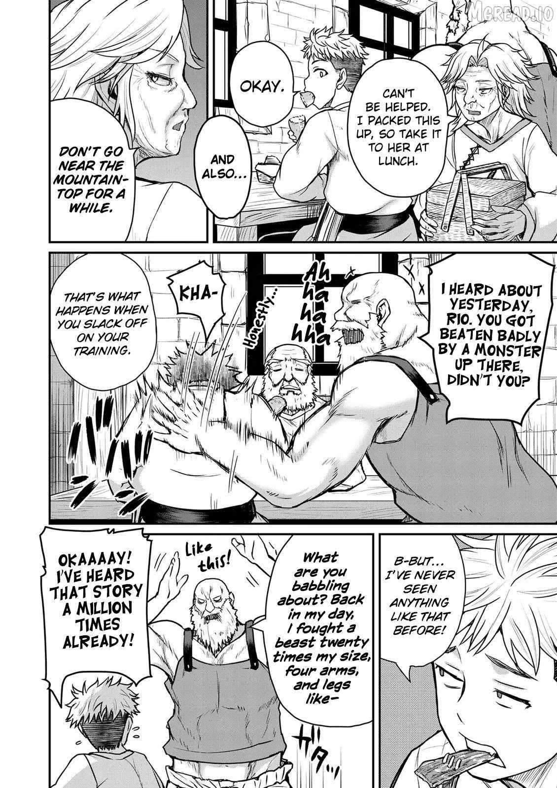 Henkyou no Ofuroya-san, Harem ni naru ~Yamaoku ni Arusabireta Onsen no Kounou ga Chiutosugite Onna Bouken-sha ni Daininkina Ken~ Chapter 4-eng-li - Page 2