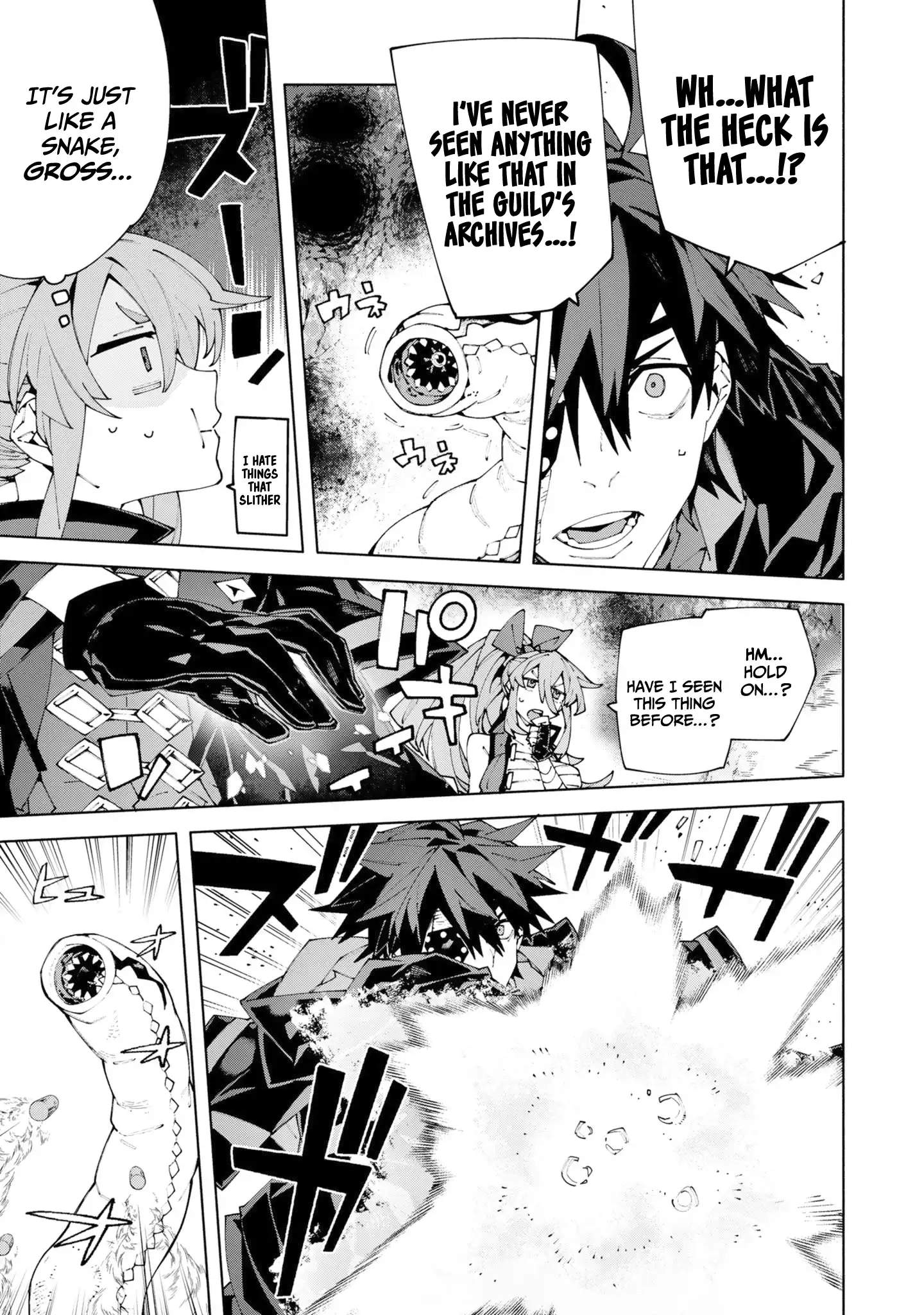 S-Kyuu Boukensha ga Ayumu Michi: Tsuihou Sareta Shounen wa Shin no Nouryoku 'Buki Masutaa' de Sekai Saikyou ni Itaru Chapter 15-eng-li - Page 9