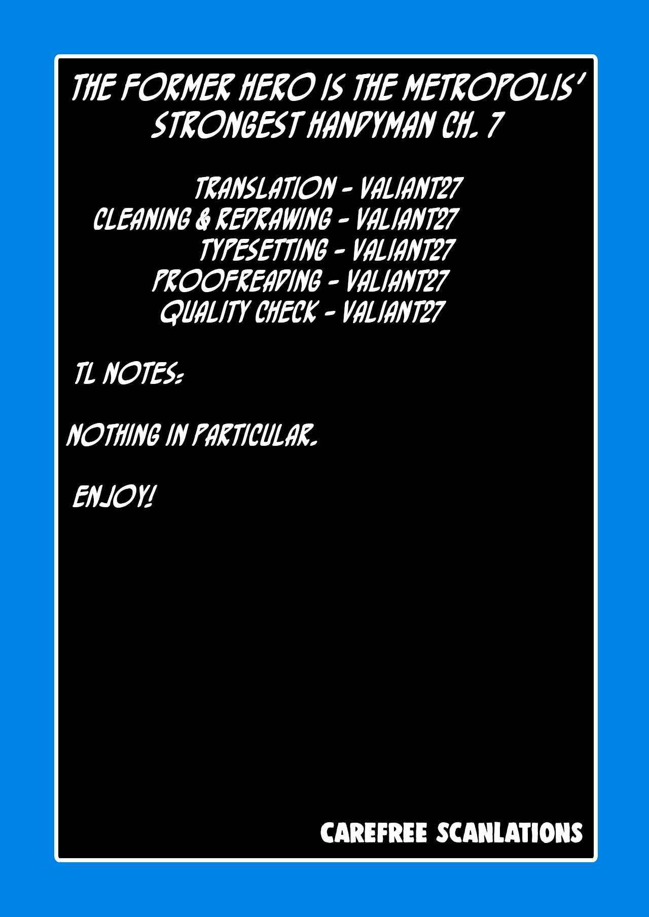 Moto Eiyuu wa Daitokai Saikyou no Benriya-san Chapter 7-eng-li - Page 23