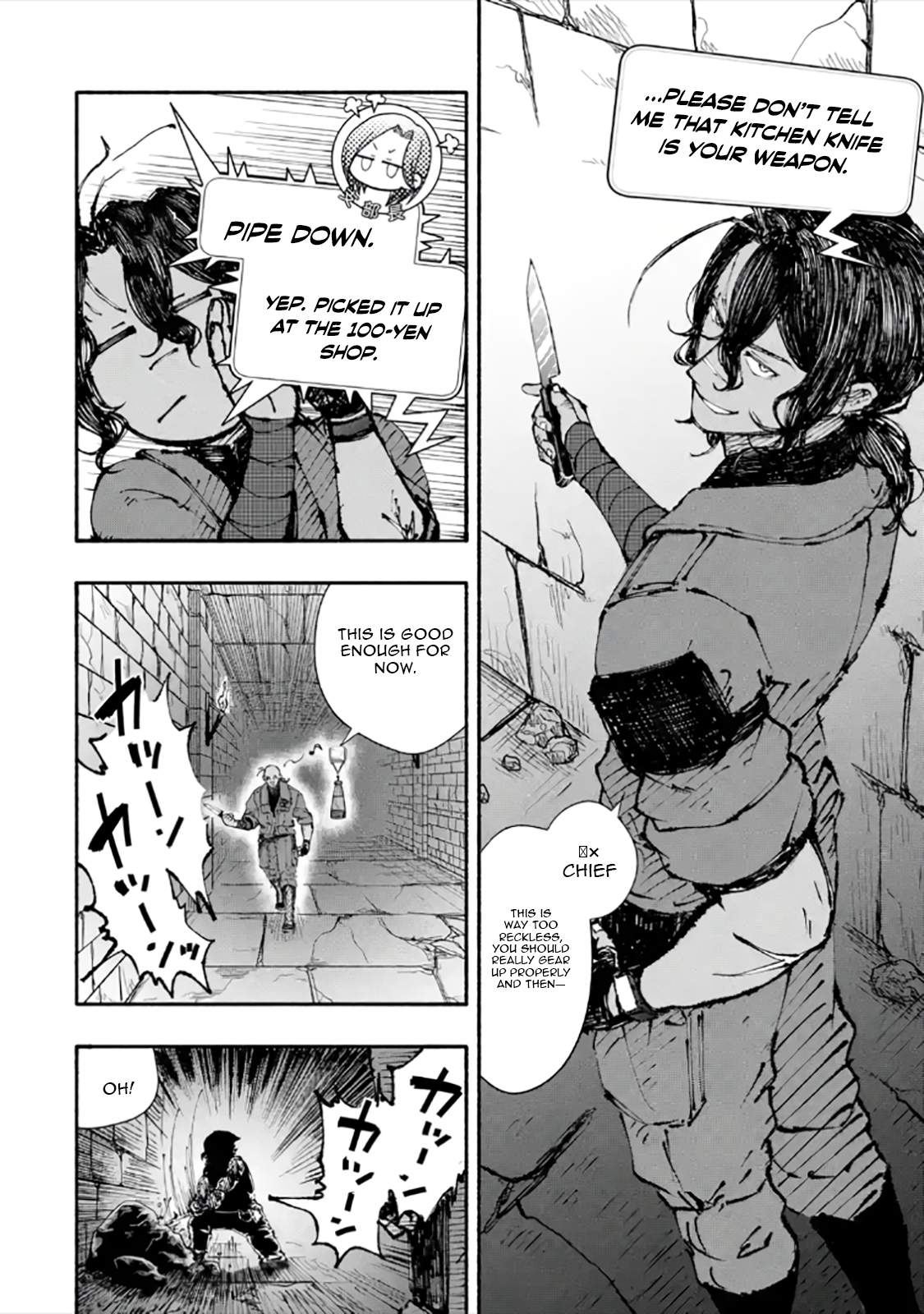 Dungeon ni Tojikomerarete 25-nen. Kyuushutsu sareta Toki ni wa Rippa na Fushinsha ni Natteita Chapter 4-1-eng-li - Page 10