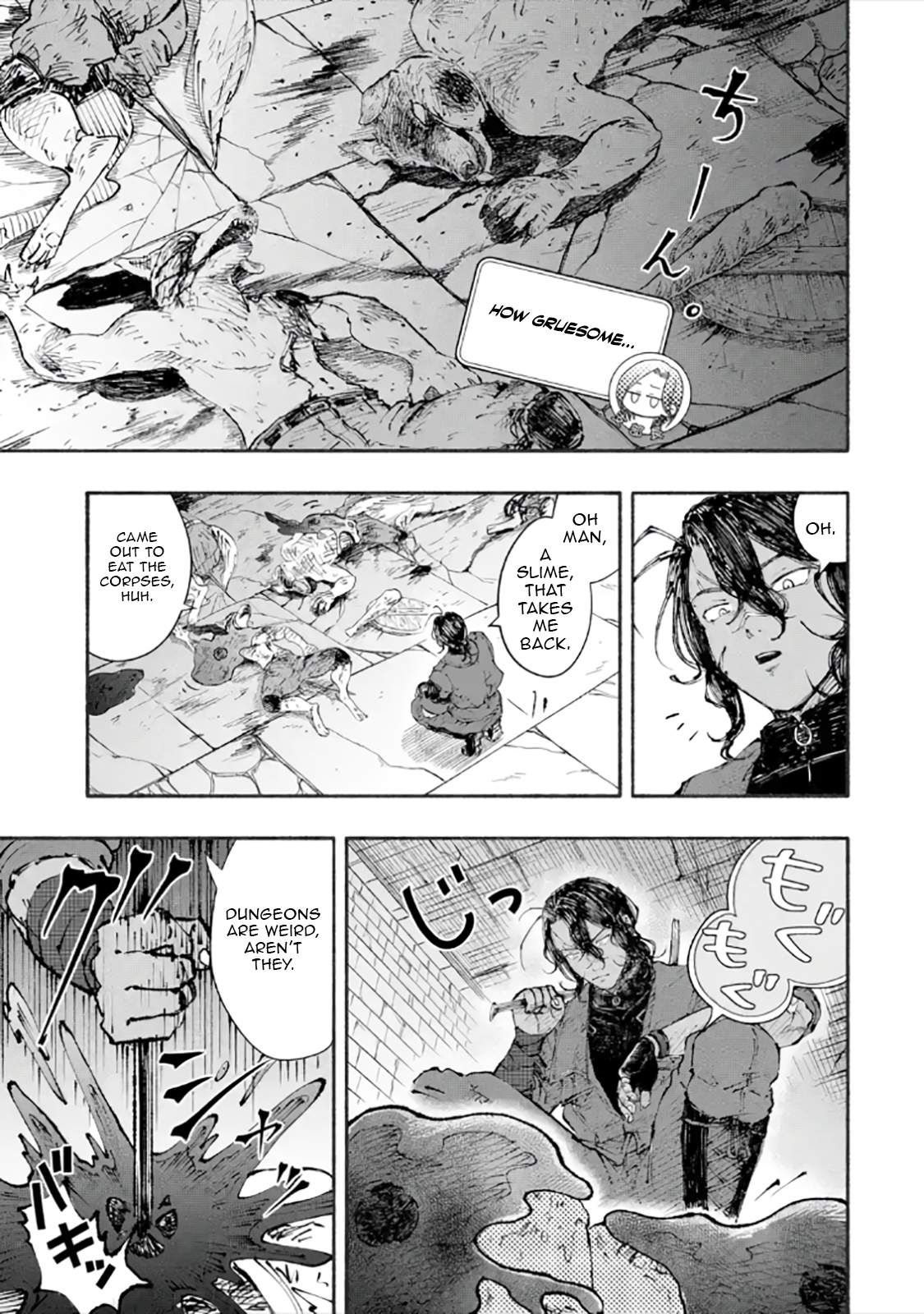 Dungeon ni Tojikomerarete 25-nen. Kyuushutsu sareta Toki ni wa Rippa na Fushinsha ni Natteita Chapter 4-2-eng-li - Page 3