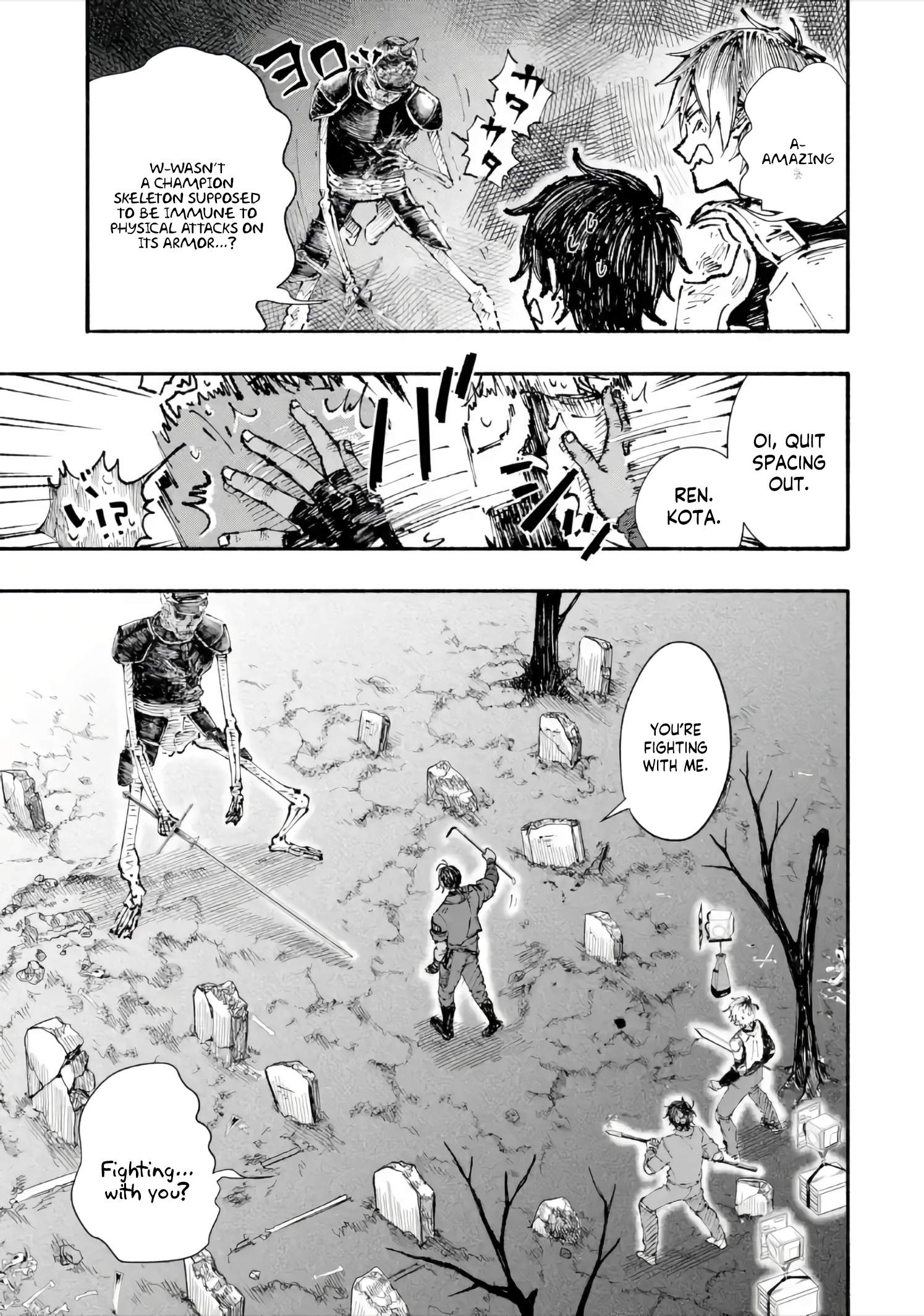 Dungeon ni Tojikomerarete 25-nen. Kyuushutsu sareta Toki ni wa Rippa na Fushinsha ni Natteita Chapter 5-3-eng-li - Page 10