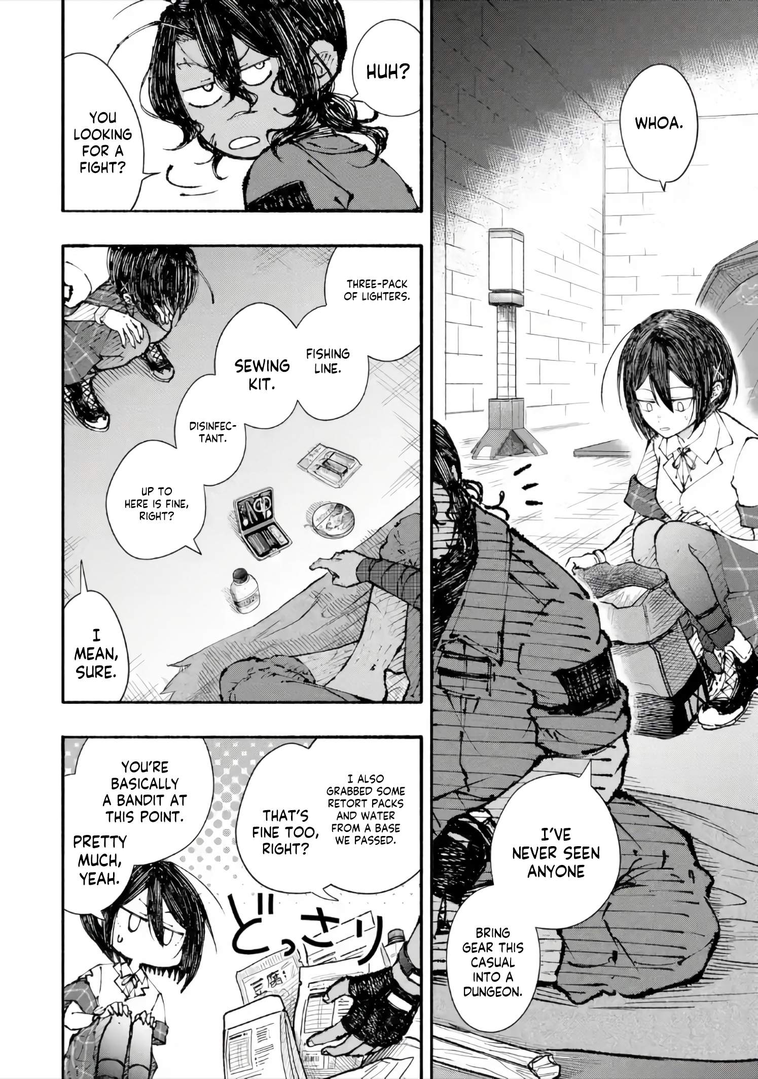 Dungeon ni Tojikomerarete 25-nen. Kyuushutsu sareta Toki ni wa Rippa na Fushinsha ni Natteita Chapter 6-2-eng-li - Page 10