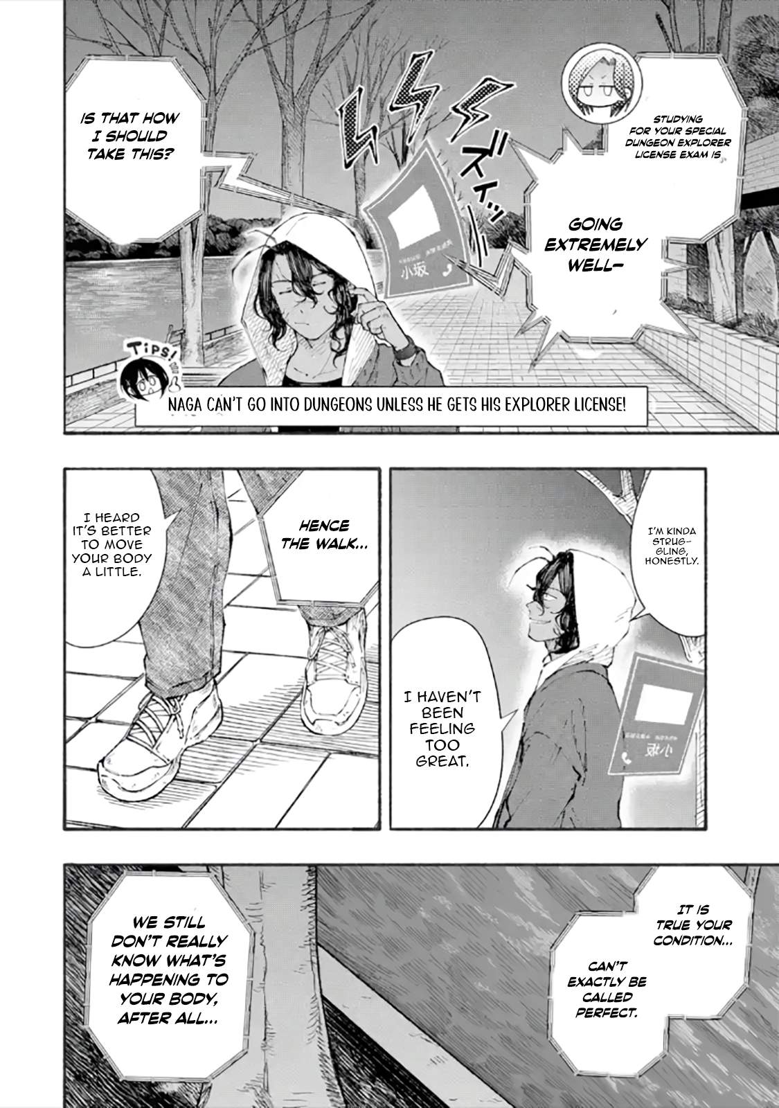 Dungeon ni Tojikomerarete 25-nen. Kyuushutsu sareta Toki ni wa Rippa na Fushinsha ni Natteita Chapter 4-1-eng-li - Page 2