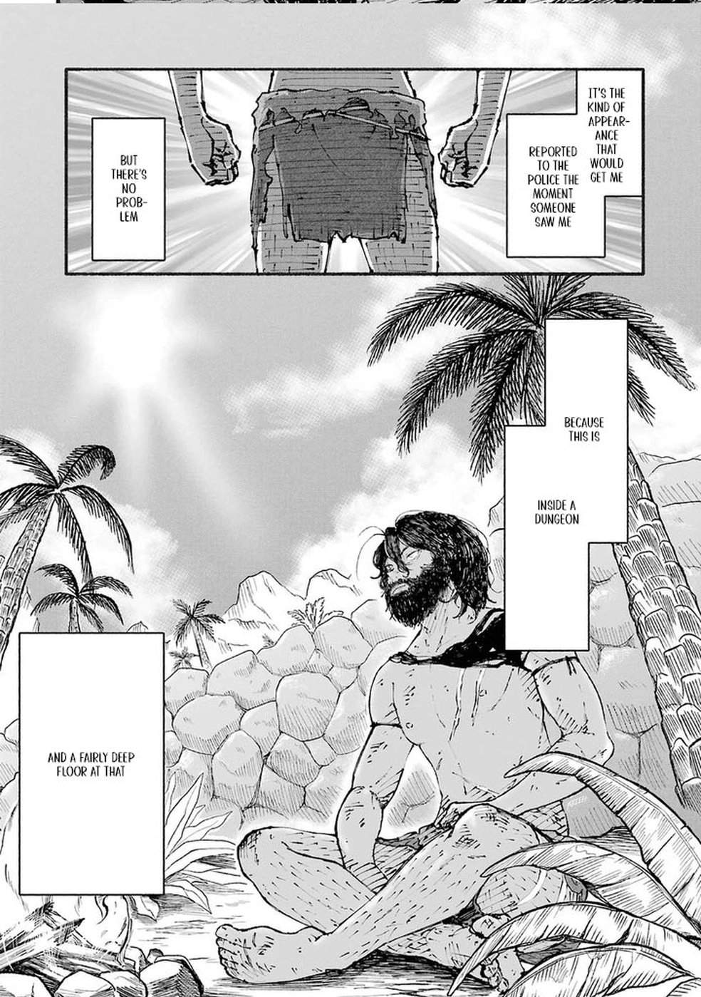 Dungeon ni Tojikomerarete 25-nen. Kyuushutsu sareta Toki ni wa Rippa na Fushinsha ni Natteita Chapter 1-eng-li - Page 10