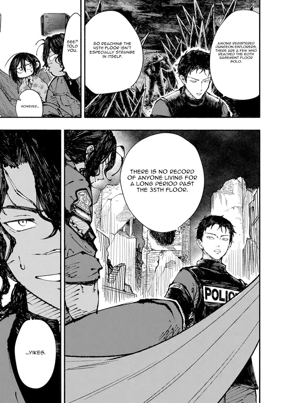 Dungeon ni Tojikomerarete 25-nen. Kyuushutsu sareta Toki ni wa Rippa na Fushinsha ni Natteita Chapter 3-eng-li - Page 9