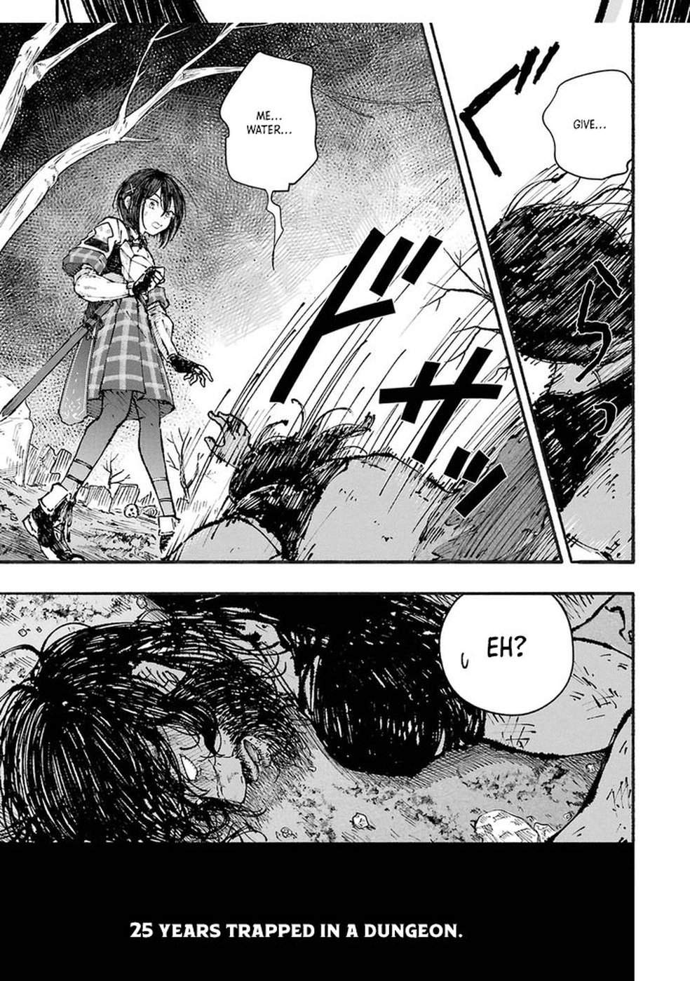 Dungeon ni Tojikomerarete 25-nen. Kyuushutsu sareta Toki ni wa Rippa na Fushinsha ni Natteita Chapter 1-eng-li - Page 72