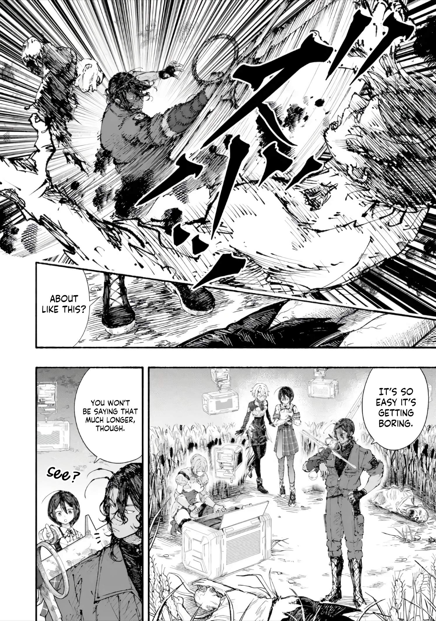 Dungeon ni Tojikomerarete 25-nen. Kyuushutsu sareta Toki ni wa Rippa na Fushinsha ni Natteita Chapter 6-3-eng-li - Page 5