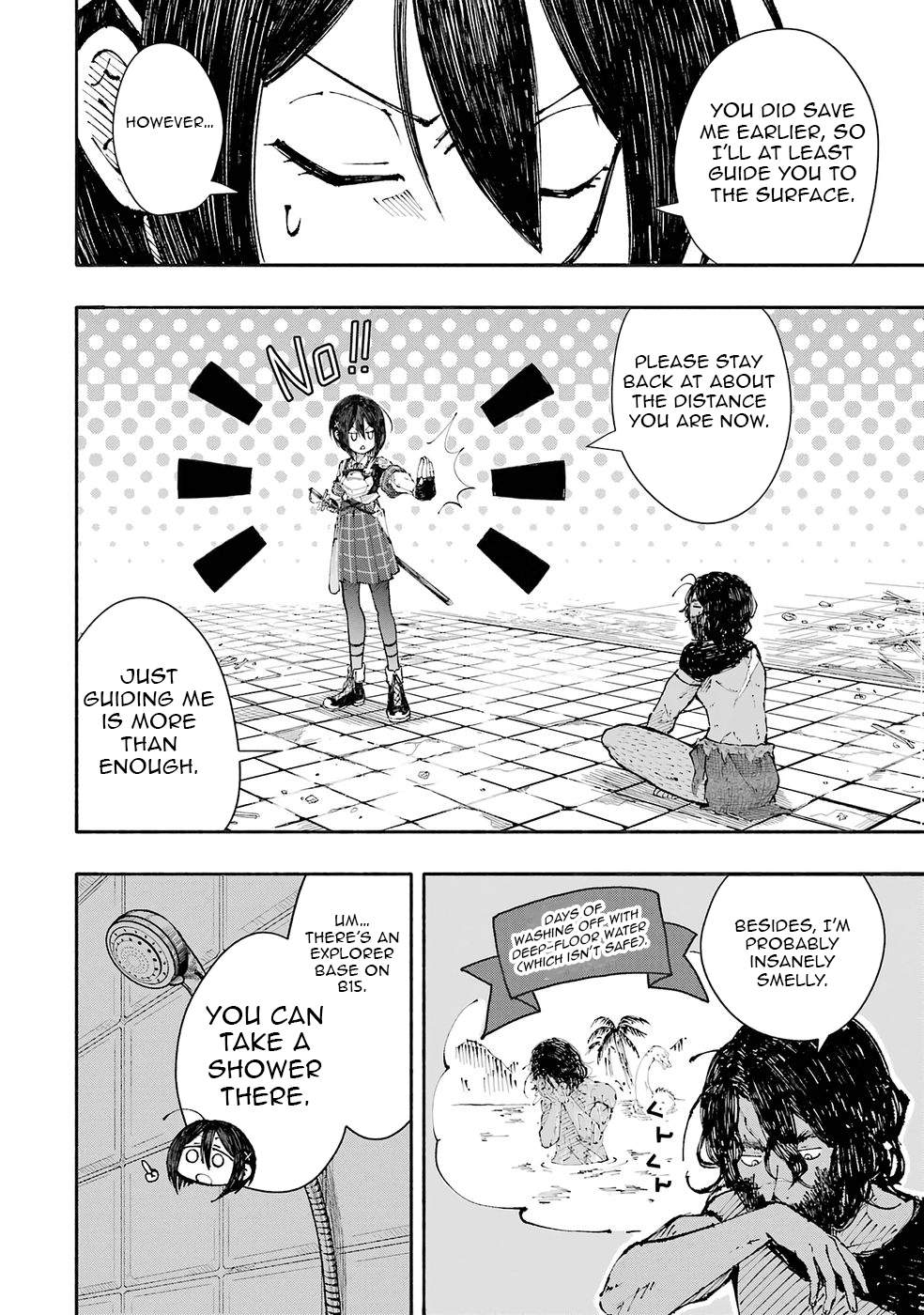 Dungeon ni Tojikomerarete 25-nen. Kyuushutsu sareta Toki ni wa Rippa na Fushinsha ni Natteita Chapter 2-eng-li - Page 14