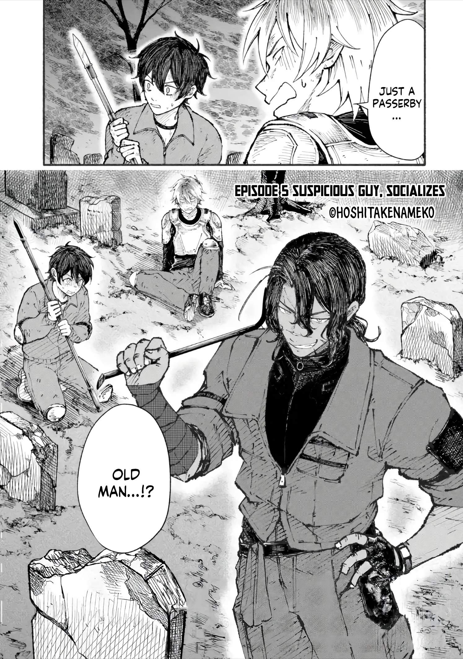 Dungeon ni Tojikomerarete 25-nen. Kyuushutsu sareta Toki ni wa Rippa na Fushinsha ni Natteita Chapter 5-1-eng-li - Page 1