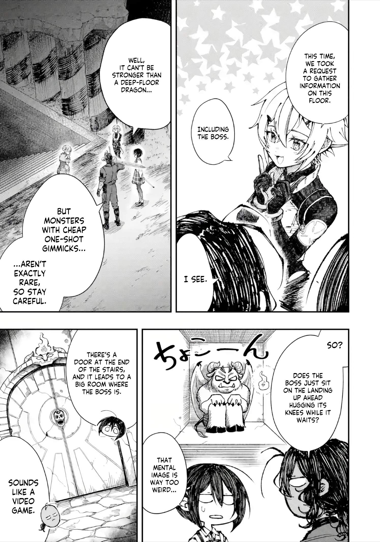 Dungeon ni Tojikomerarete 25-nen. Kyuushutsu sareta Toki ni wa Rippa na Fushinsha ni Natteita Chapter 6-3-eng-li - Page 8