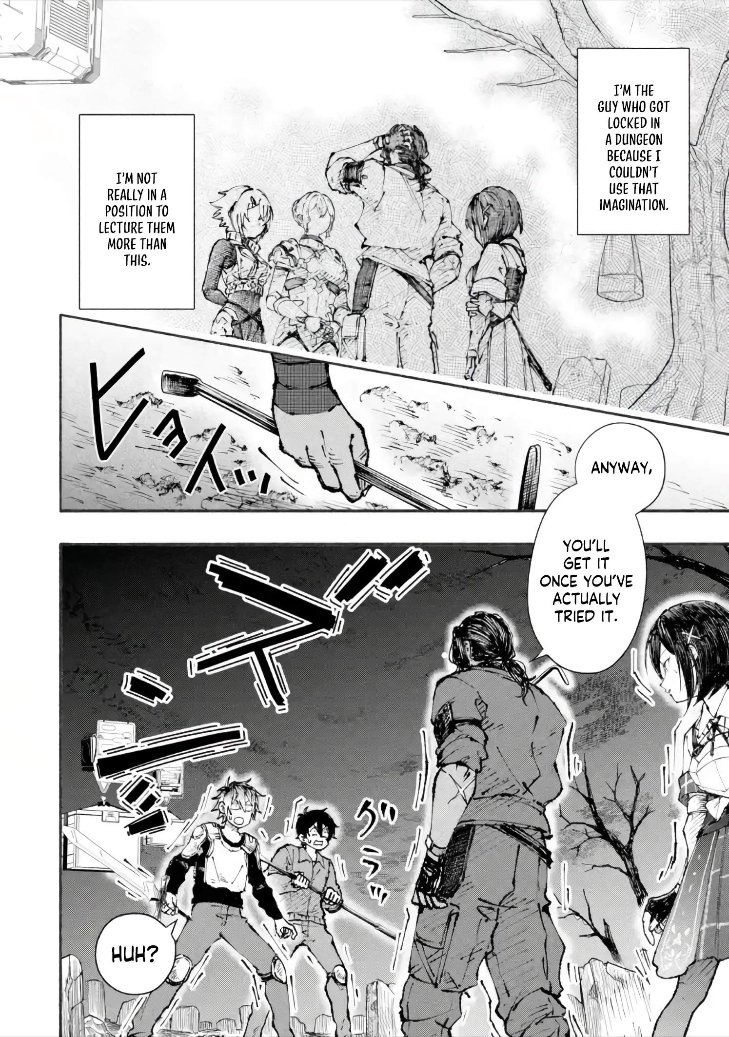 Dungeon ni Tojikomerarete 25-nen. Kyuushutsu sareta Toki ni wa Rippa na Fushinsha ni Natteita Chapter 5-3-eng-li - Page 7