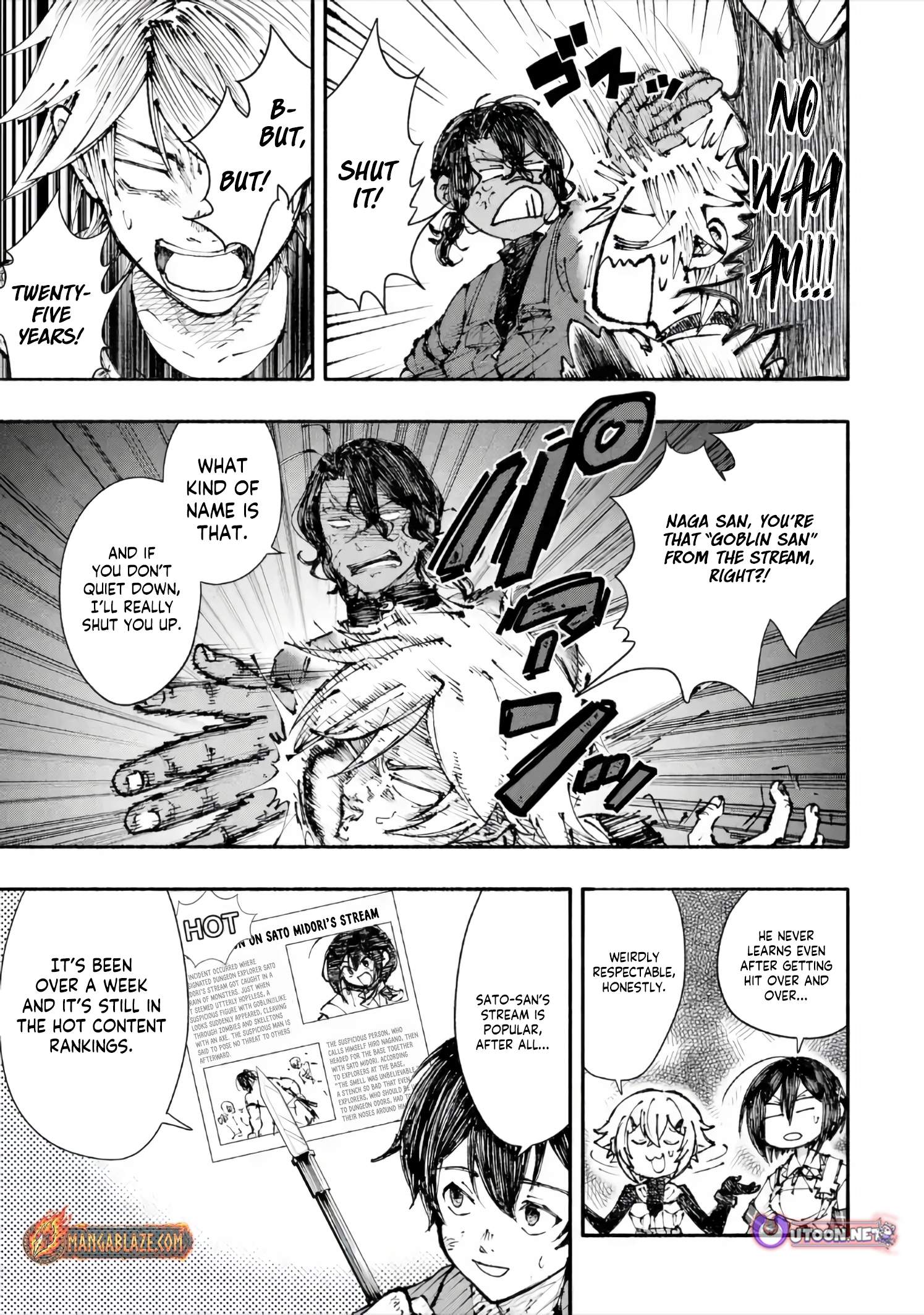 Dungeon ni Tojikomerarete 25-nen. Kyuushutsu sareta Toki ni wa Rippa na Fushinsha ni Natteita Chapter 6-2-eng-li - Page 3