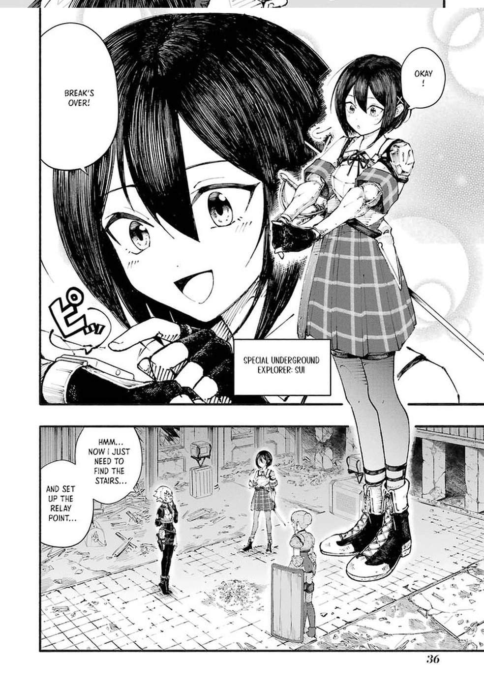 Dungeon ni Tojikomerarete 25-nen. Kyuushutsu sareta Toki ni wa Rippa na Fushinsha ni Natteita Chapter 1-eng-li - Page 35
