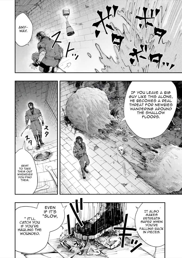 Dungeon ni Tojikomerarete 25-nen. Kyuushutsu sareta Toki ni wa Rippa na Fushinsha ni Natteita Chapter 4-3-eng-li - Page 6