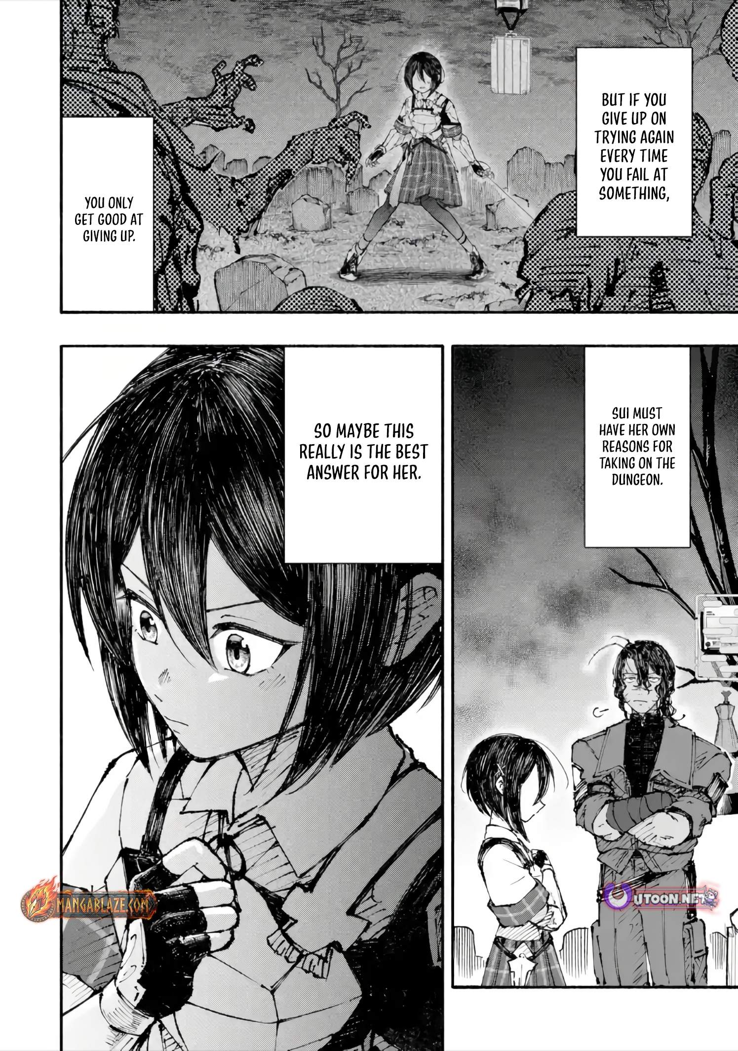 Dungeon ni Tojikomerarete 25-nen. Kyuushutsu sareta Toki ni wa Rippa na Fushinsha ni Natteita Chapter 5-3-eng-li - Page 3