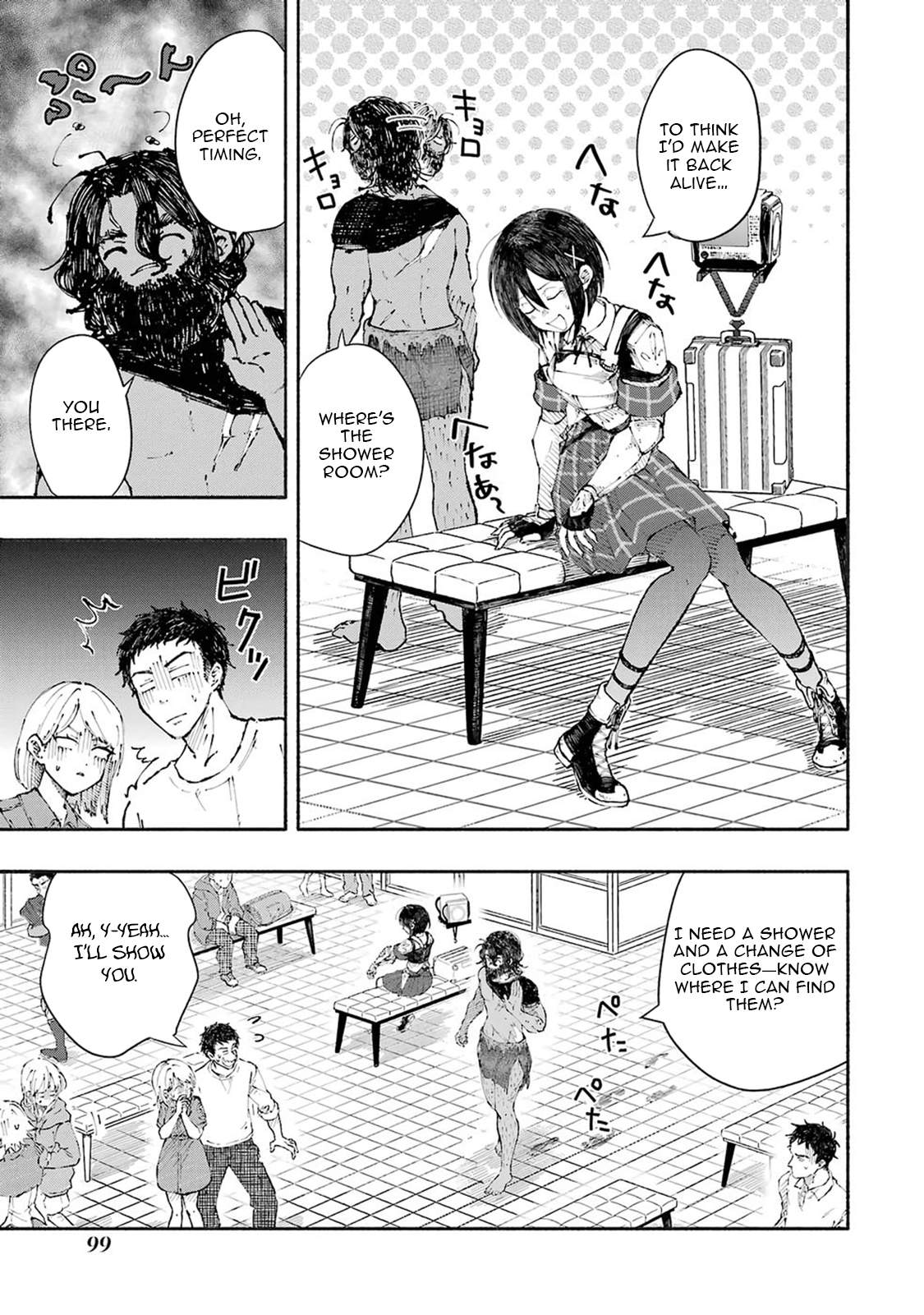 Dungeon ni Tojikomerarete 25-nen. Kyuushutsu sareta Toki ni wa Rippa na Fushinsha ni Natteita Chapter 2-eng-li - Page 25