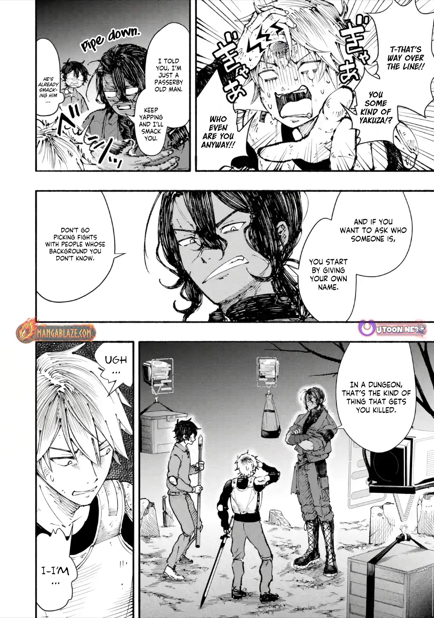 Dungeon ni Tojikomerarete 25-nen. Kyuushutsu sareta Toki ni wa Rippa na Fushinsha ni Natteita Chapter 5-2-eng-li - Page 3