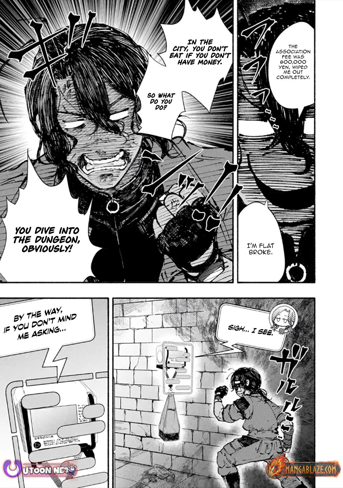 Dungeon ni Tojikomerarete 25-nen. Kyuushutsu sareta Toki ni wa Rippa na Fushinsha ni Natteita Chapter 4-1-eng-li - Page 9