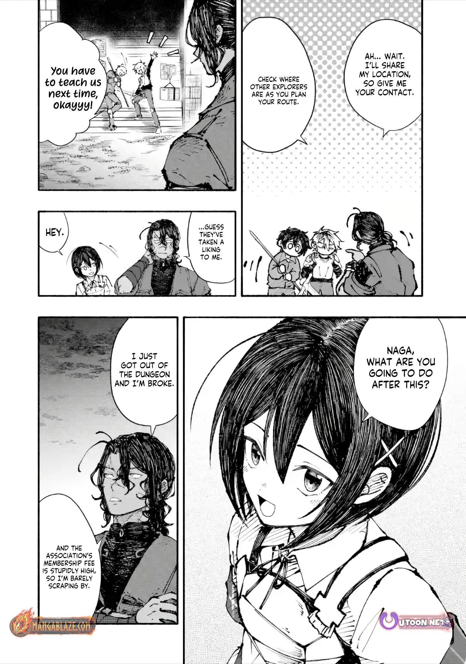 Dungeon ni Tojikomerarete 25-nen. Kyuushutsu sareta Toki ni wa Rippa na Fushinsha ni Natteita Chapter 6-2-eng-li - Page 6
