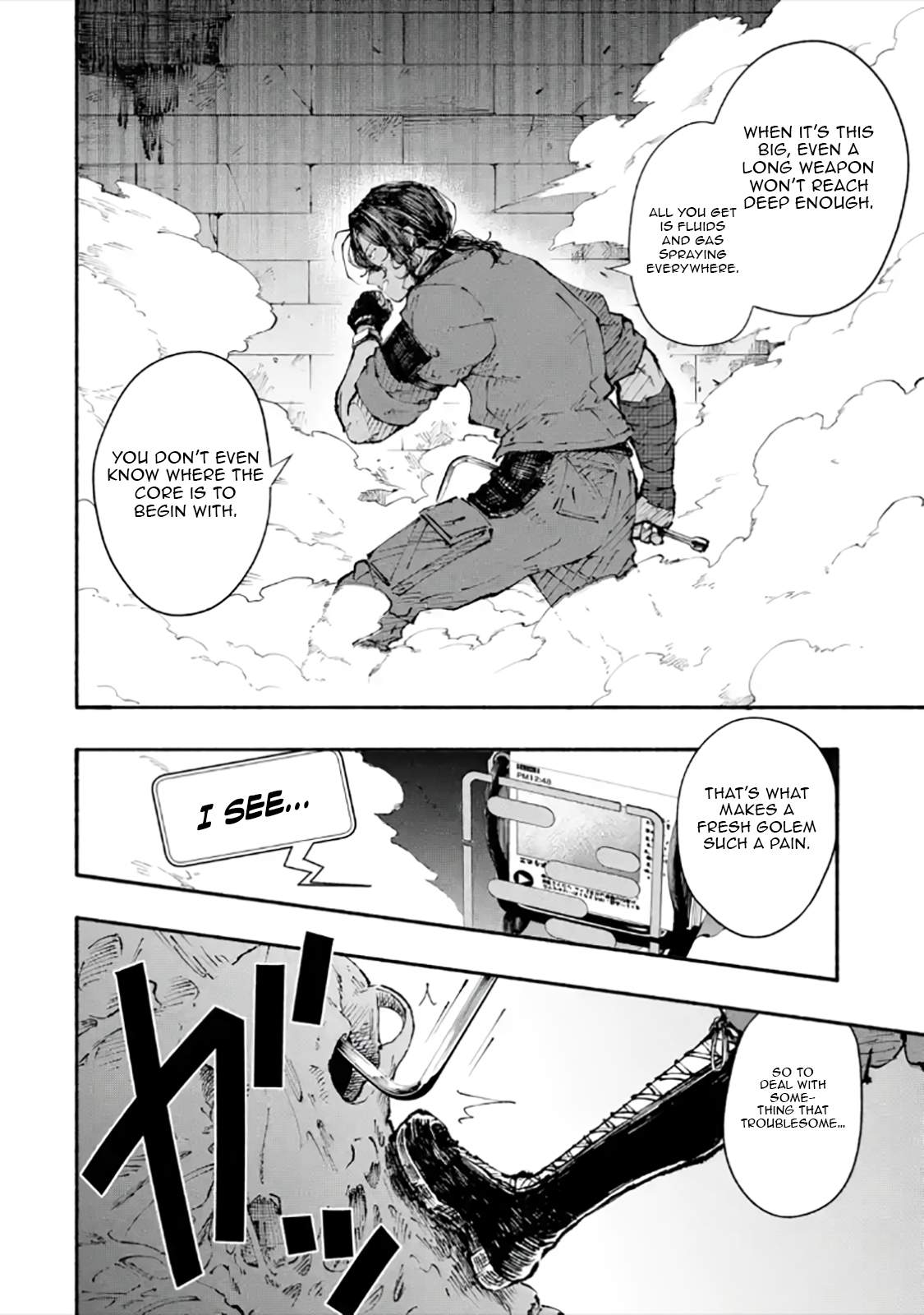 Dungeon ni Tojikomerarete 25-nen. Kyuushutsu sareta Toki ni wa Rippa na Fushinsha ni Natteita Chapter 4-2-eng-li - Page 12