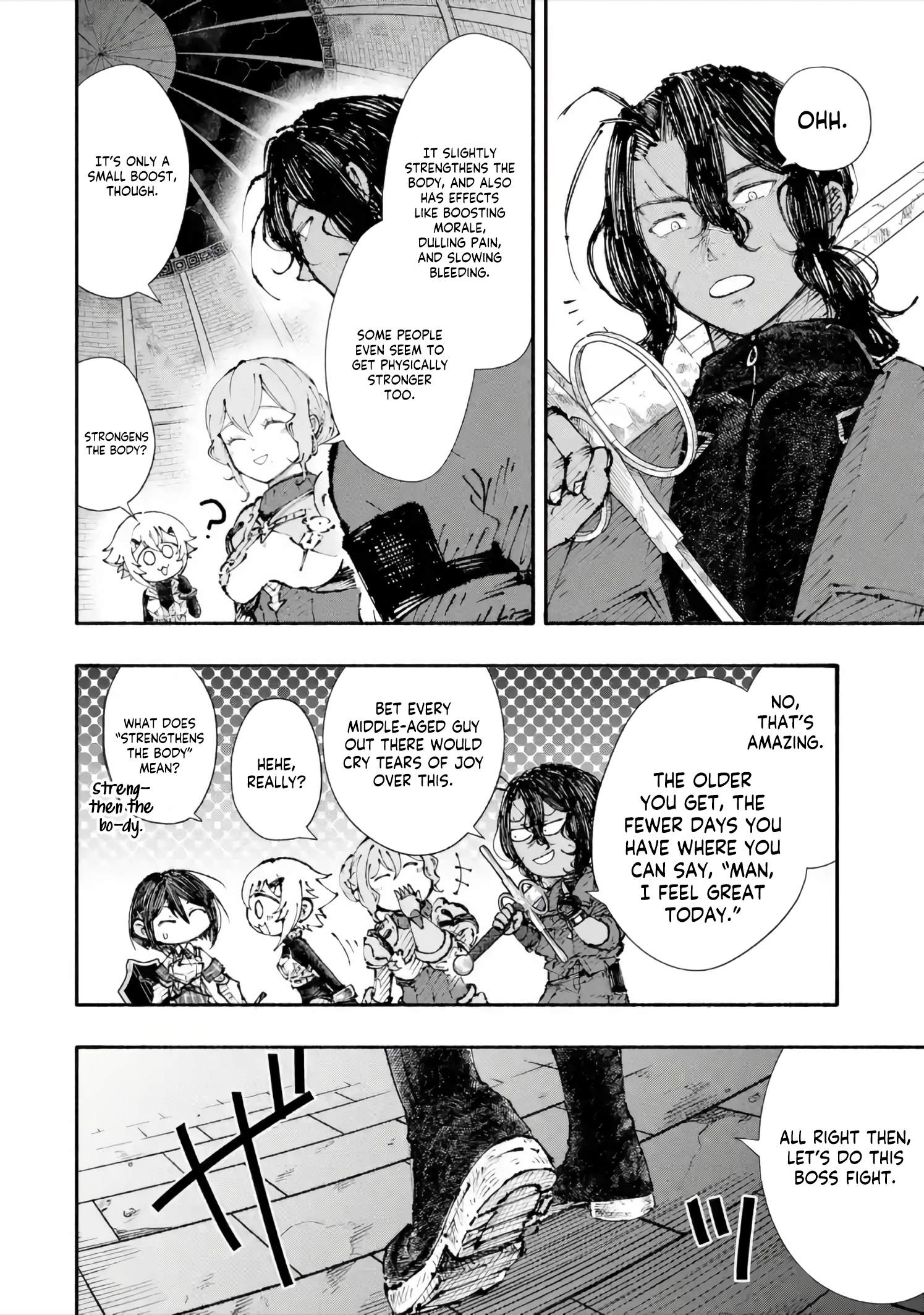 Dungeon ni Tojikomerarete 25-nen. Kyuushutsu sareta Toki ni wa Rippa na Fushinsha ni Natteita Chapter 7-1-eng-li - Page 4