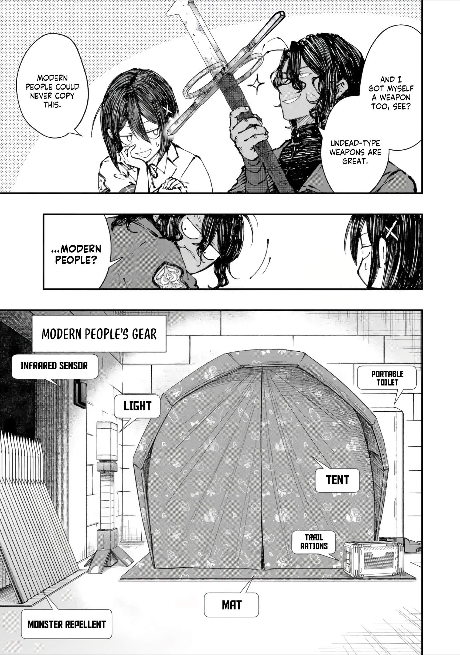 Dungeon ni Tojikomerarete 25-nen. Kyuushutsu sareta Toki ni wa Rippa na Fushinsha ni Natteita Chapter 6-3-eng-li - Page 2
