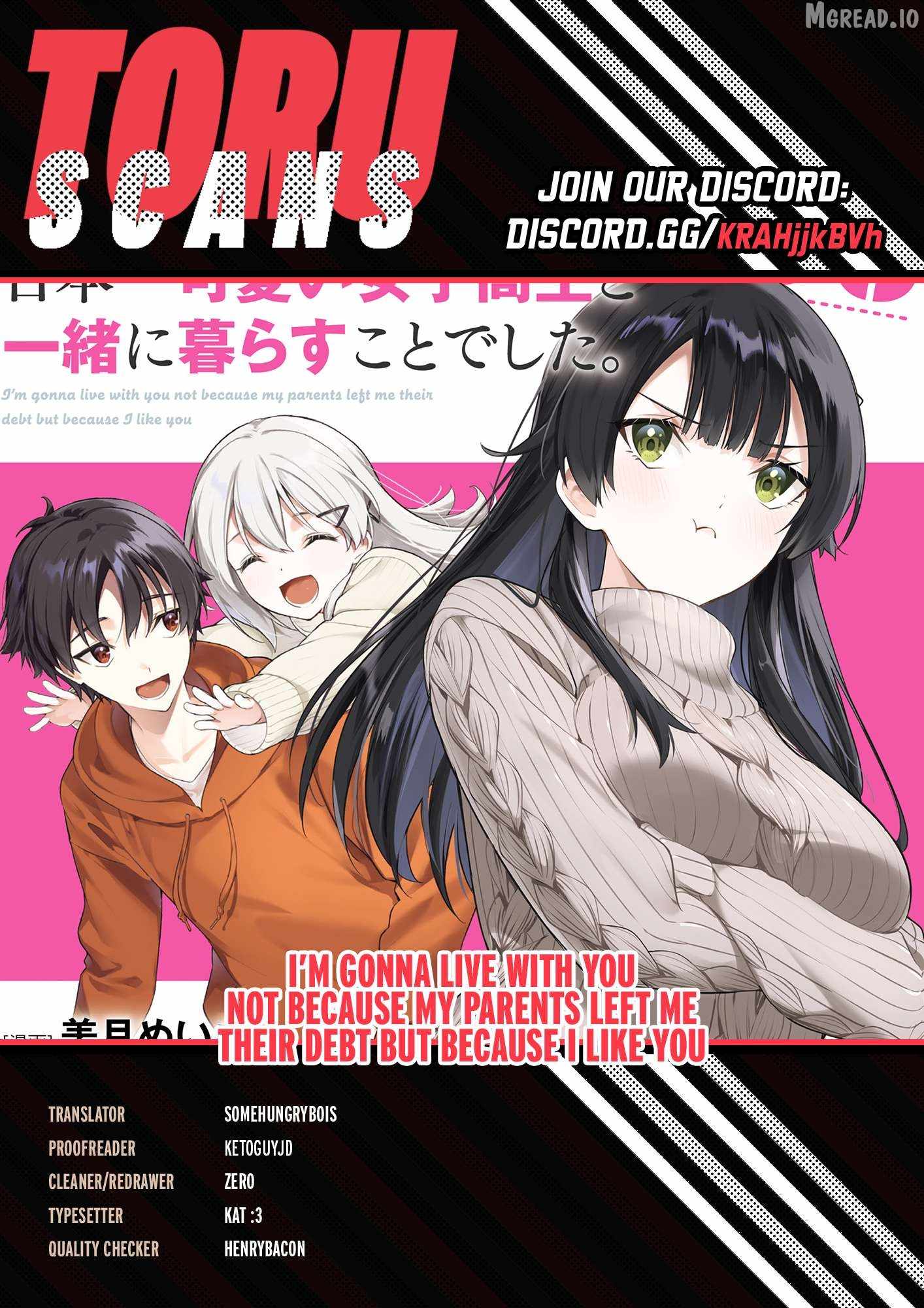 I’m Gonna Live with You Not Because My Parents Left Me Their Debt But Because I Like You Chapter 46-eng-li - Page 0