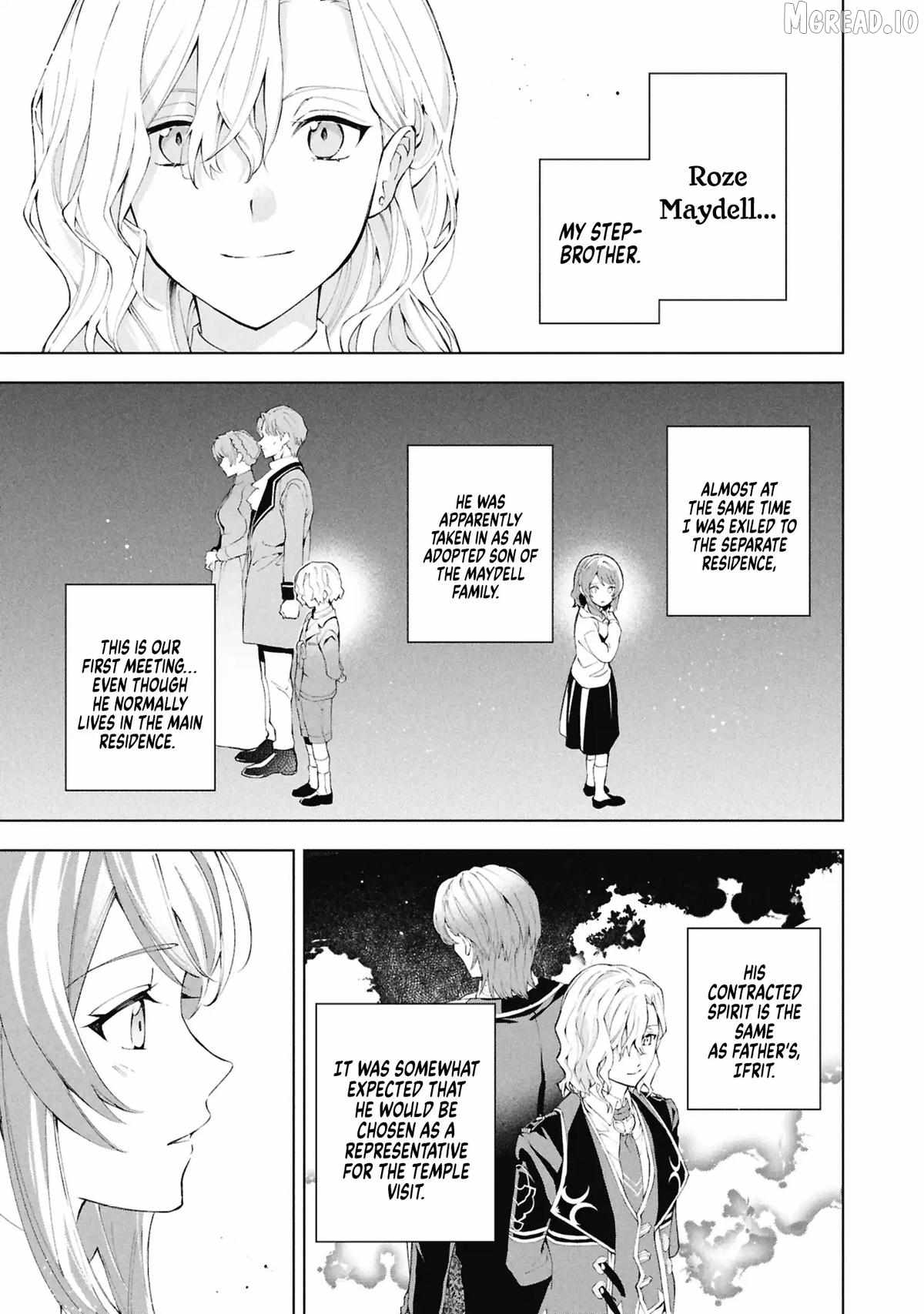 If the villainess and the villain were to meet and fall in love ~It seems the shunned heroine who formed a contract with an unnamed spirit is fighting with the nobleman yet again Chapter 35-eng-li - Page 5
