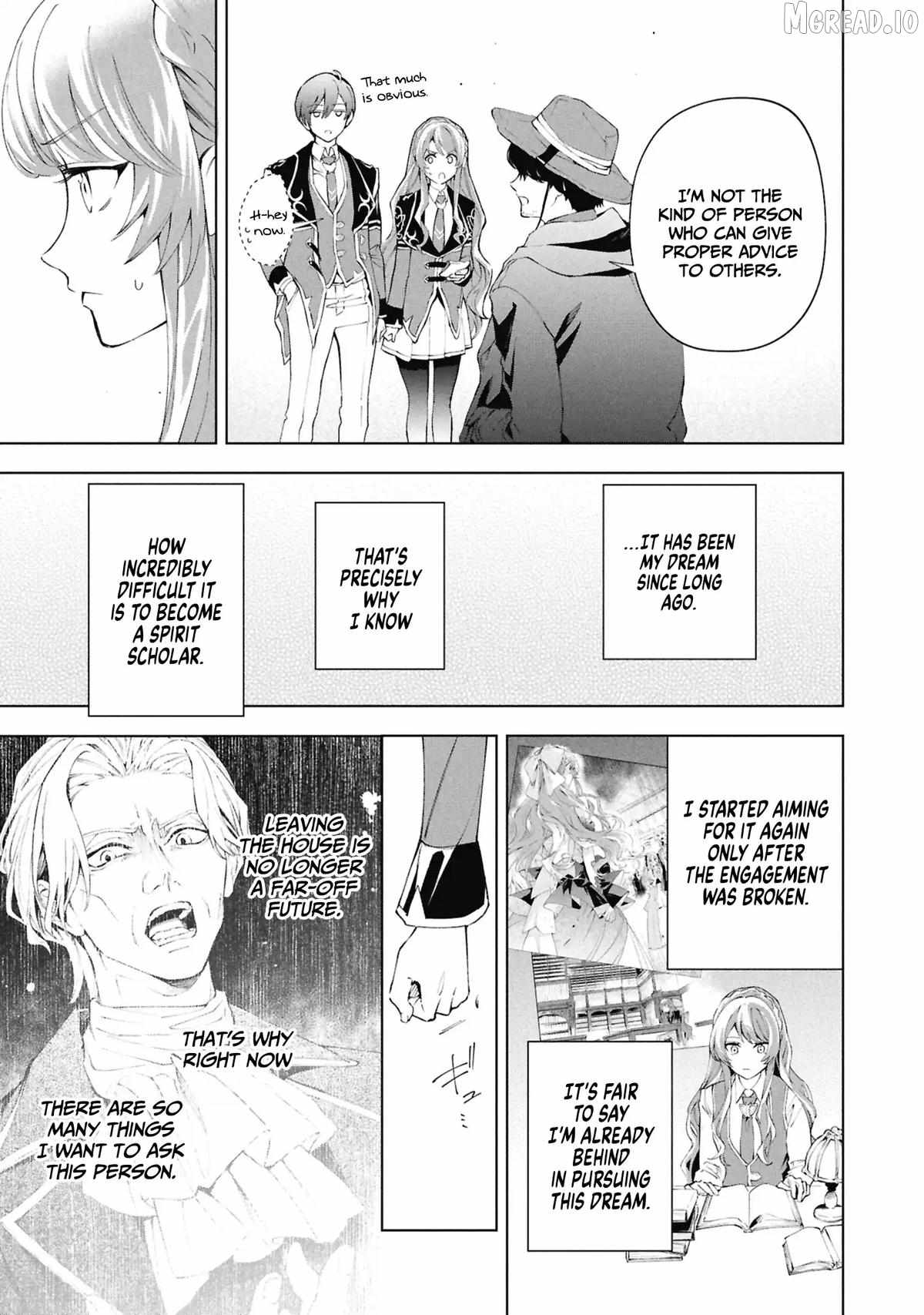 If the villainess and the villain were to meet and fall in love ~It seems the shunned heroine who formed a contract with an unnamed spirit is fighting with the nobleman yet again Chapter 35-eng-li - Page 25