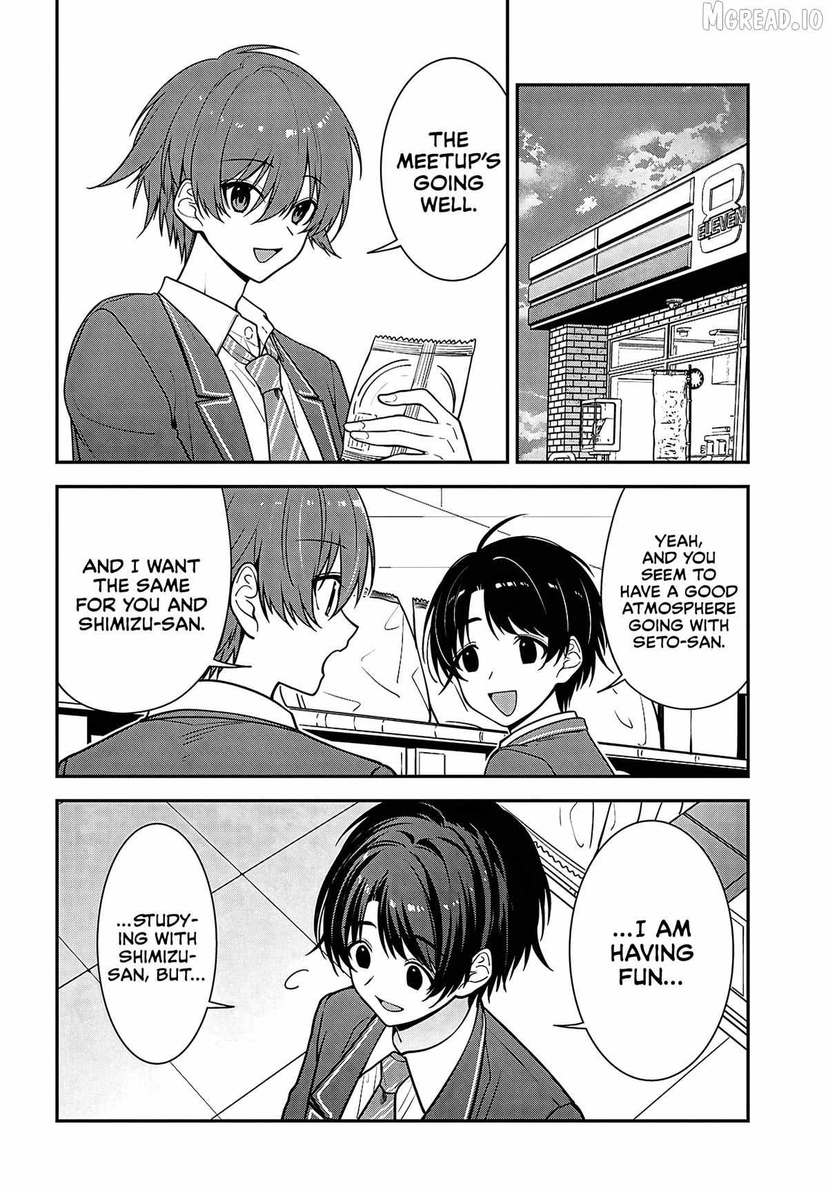 The Yankee Shimizu-san Sitting Next to Me Has Dyed Her Hair Black Chapter 19-eng-li - Page 19