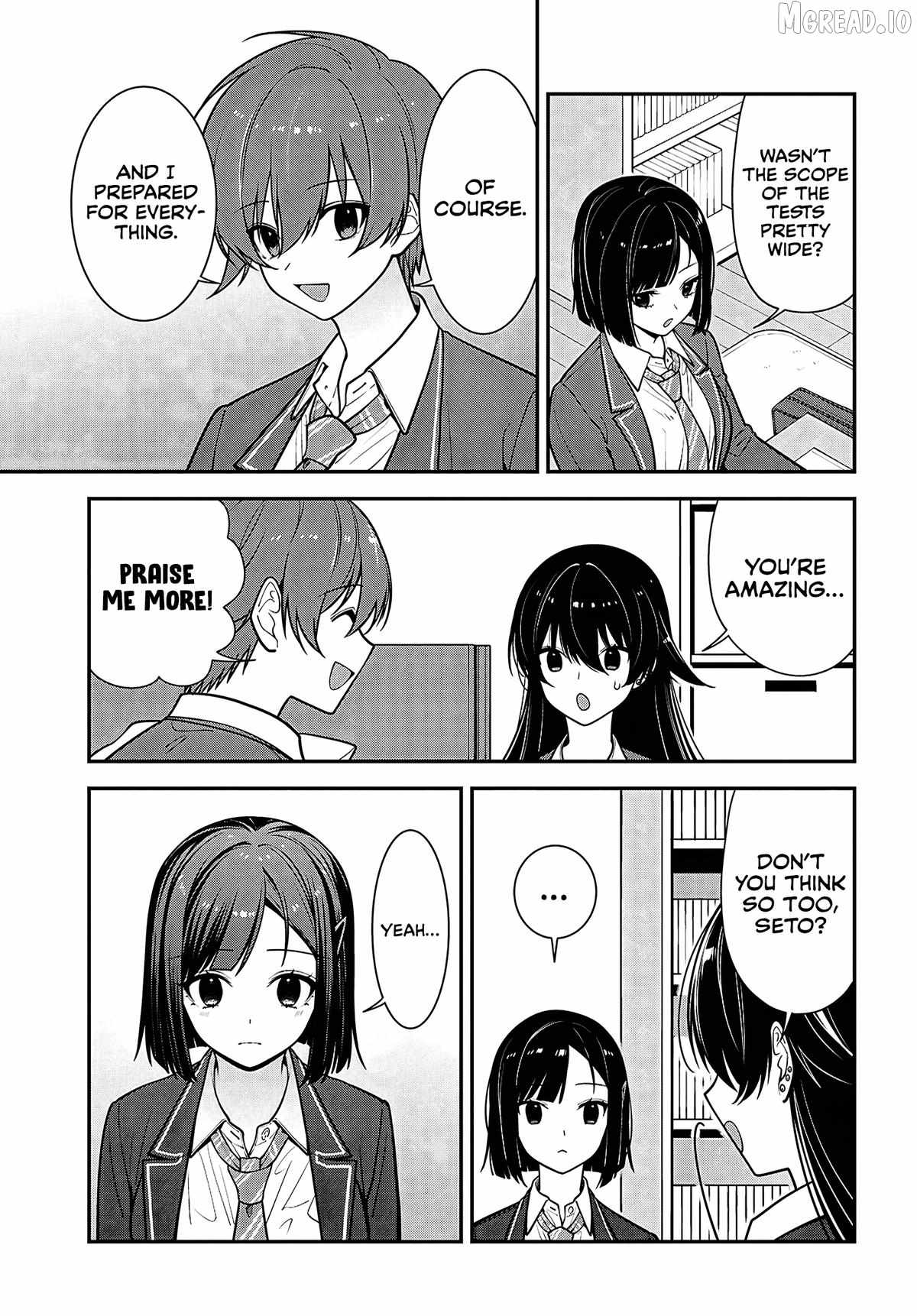 The Yankee Shimizu-san Sitting Next to Me Has Dyed Her Hair Black Chapter 19-eng-li - Page 14
