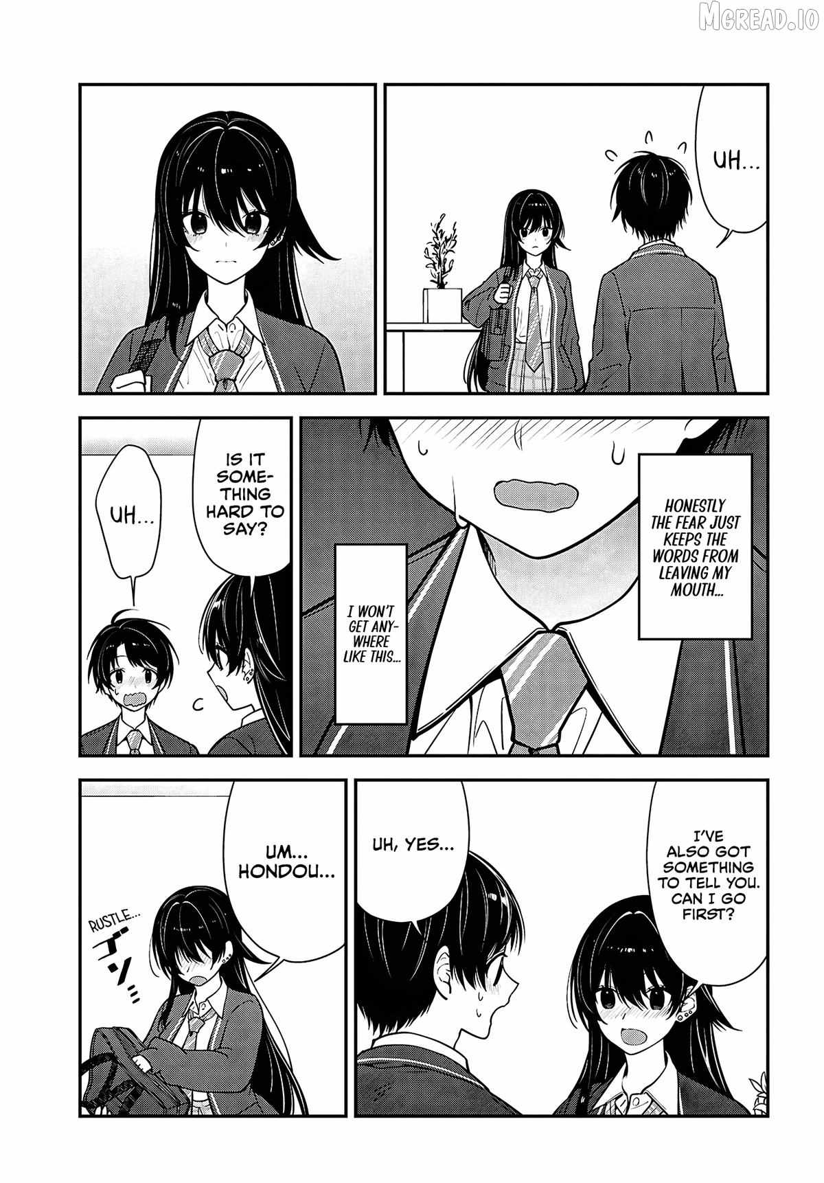 The Yankee Shimizu-san Sitting Next to Me Has Dyed Her Hair Black Chapter 19-eng-li - Page 26