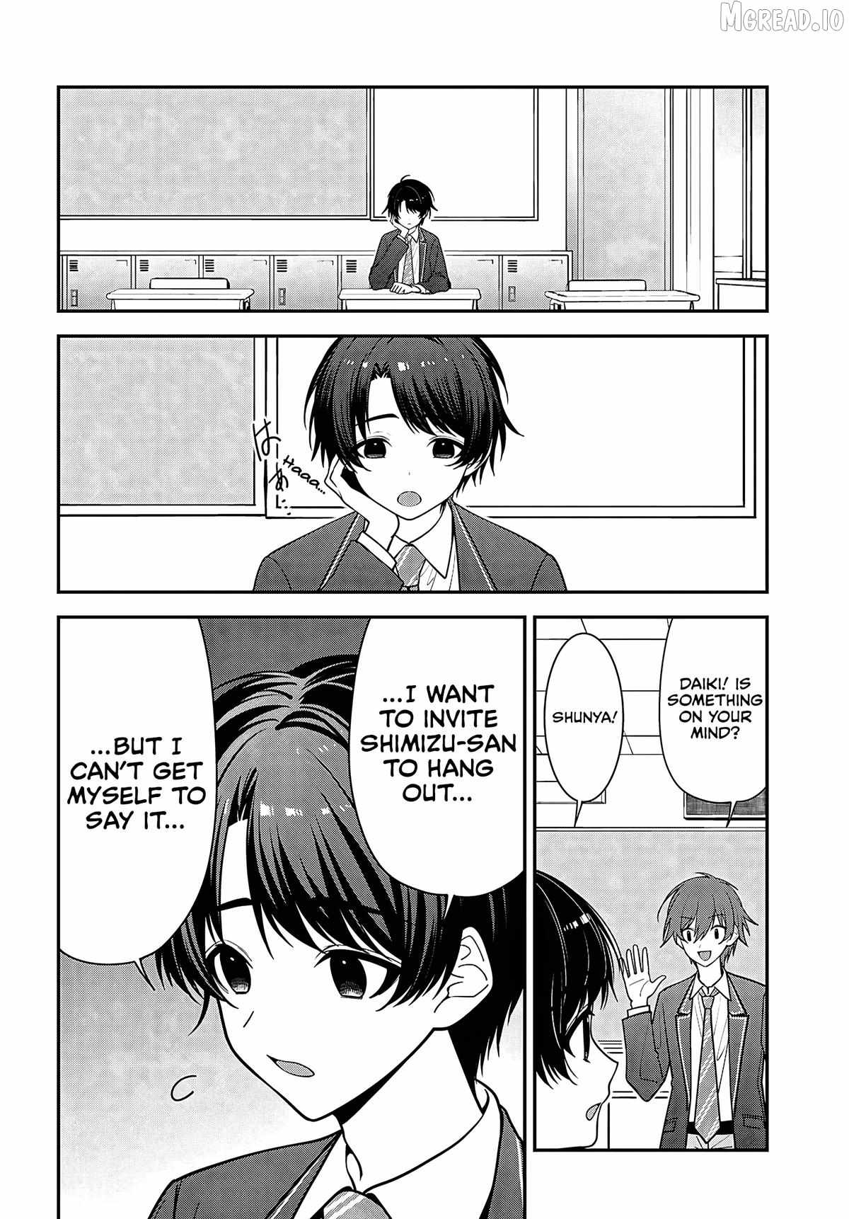 The Yankee Shimizu-san Sitting Next to Me Has Dyed Her Hair Black Chapter 19-eng-li - Page 3