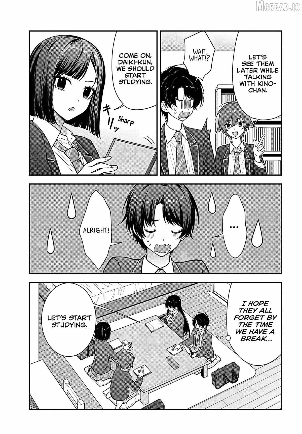 The Yankee Shimizu-san Sitting Next to Me Has Dyed Her Hair Black Chapter 19-eng-li - Page 12
