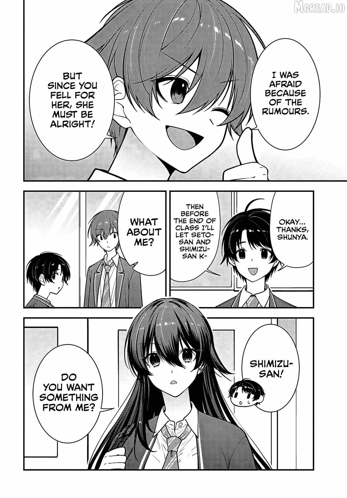 The Yankee Shimizu-san Sitting Next to Me Has Dyed Her Hair Black Chapter 19-eng-li - Page 5
