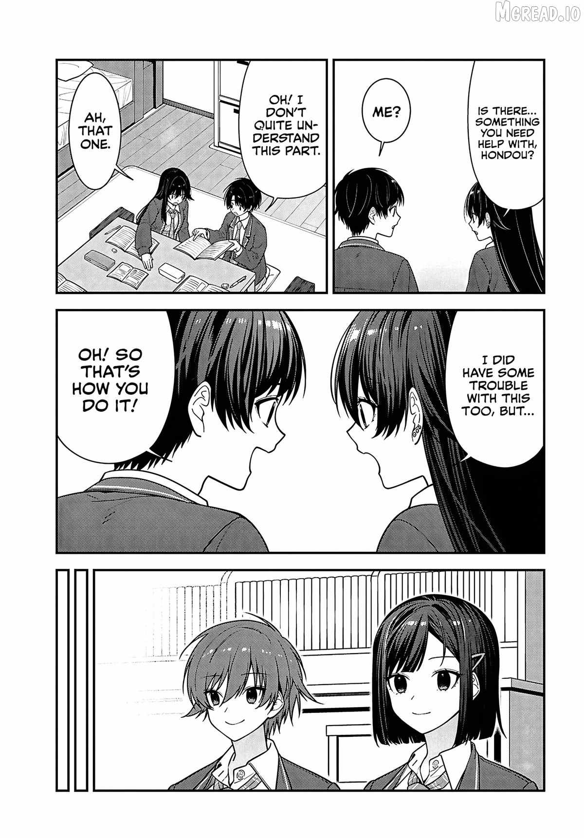 The Yankee Shimizu-san Sitting Next to Me Has Dyed Her Hair Black Chapter 19-eng-li - Page 16