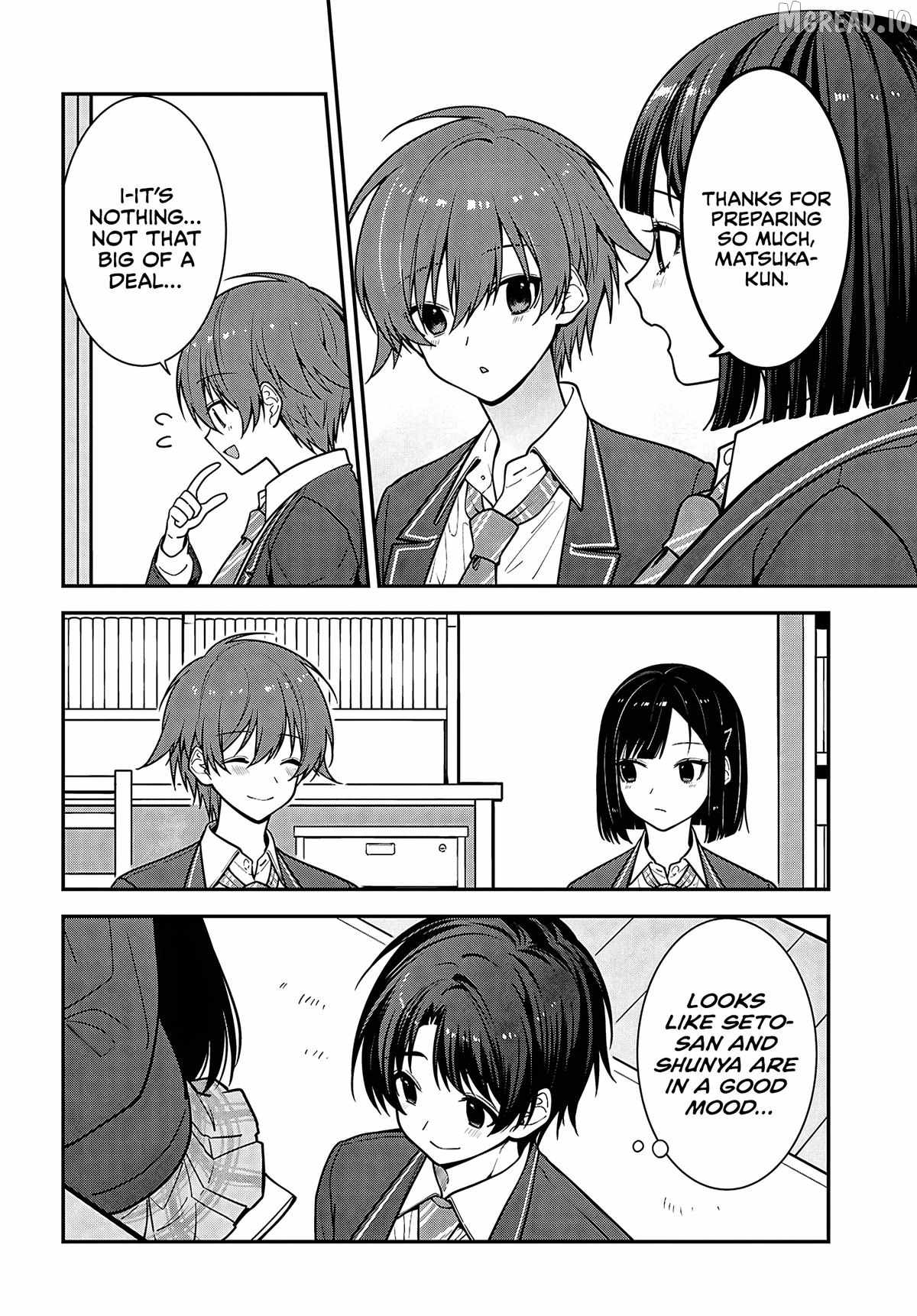 The Yankee Shimizu-san Sitting Next to Me Has Dyed Her Hair Black Chapter 19-eng-li - Page 15