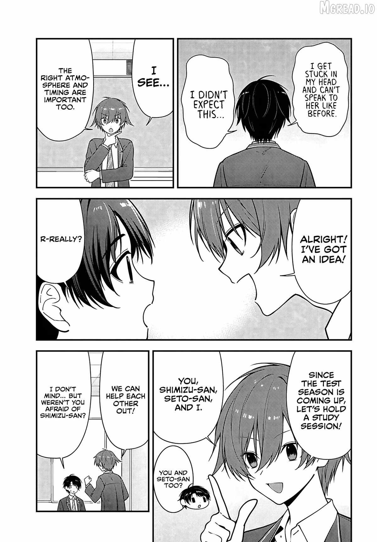 The Yankee Shimizu-san Sitting Next to Me Has Dyed Her Hair Black Chapter 19-eng-li - Page 4