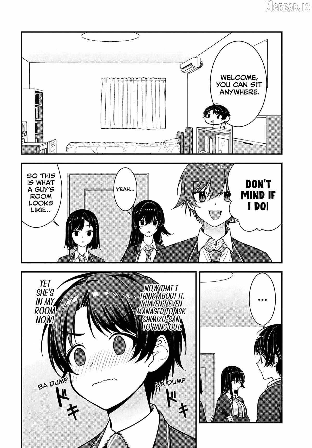 The Yankee Shimizu-san Sitting Next to Me Has Dyed Her Hair Black Chapter 19-eng-li - Page 9