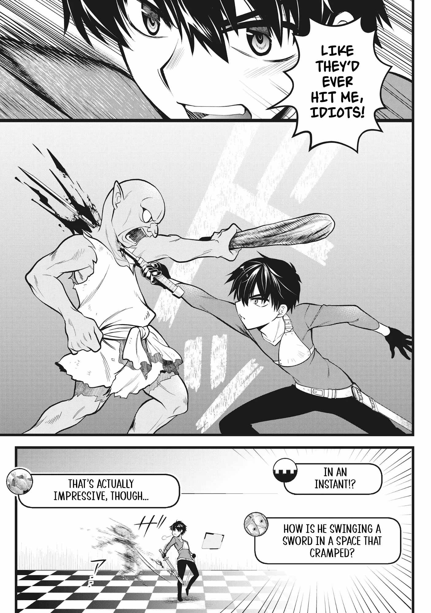 The Belly-Punching Dungeon Streamer: Why I Fight Even in a World with a 1:100 Male-to-Female Ratio Chapter 4-eng-li - Page 8
