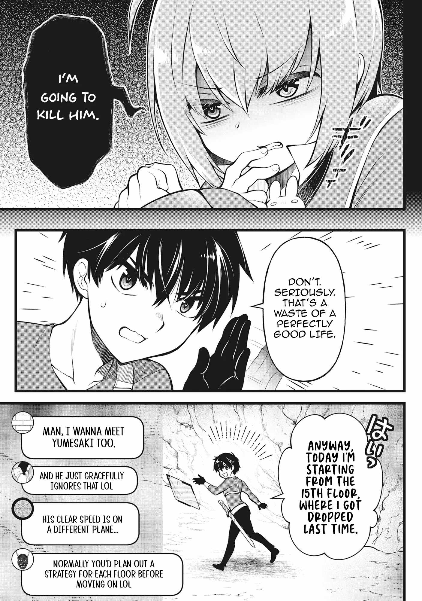 The Belly-Punching Dungeon Streamer: Why I Fight Even in a World with a 1:100 Male-to-Female Ratio Chapter 4-eng-li - Page 18