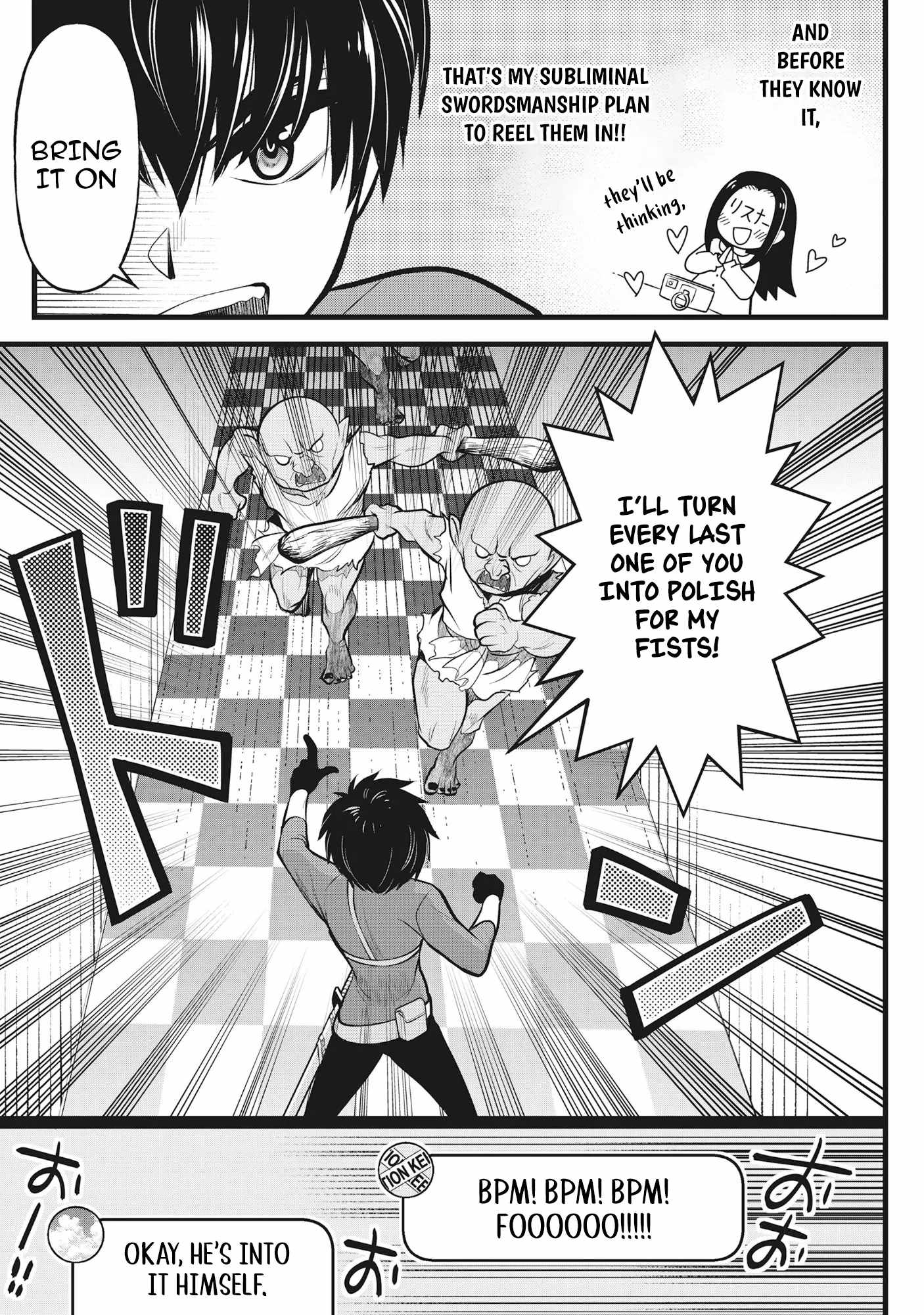 The Belly-Punching Dungeon Streamer: Why I Fight Even in a World with a 1:100 Male-to-Female Ratio Chapter 4-eng-li - Page 14